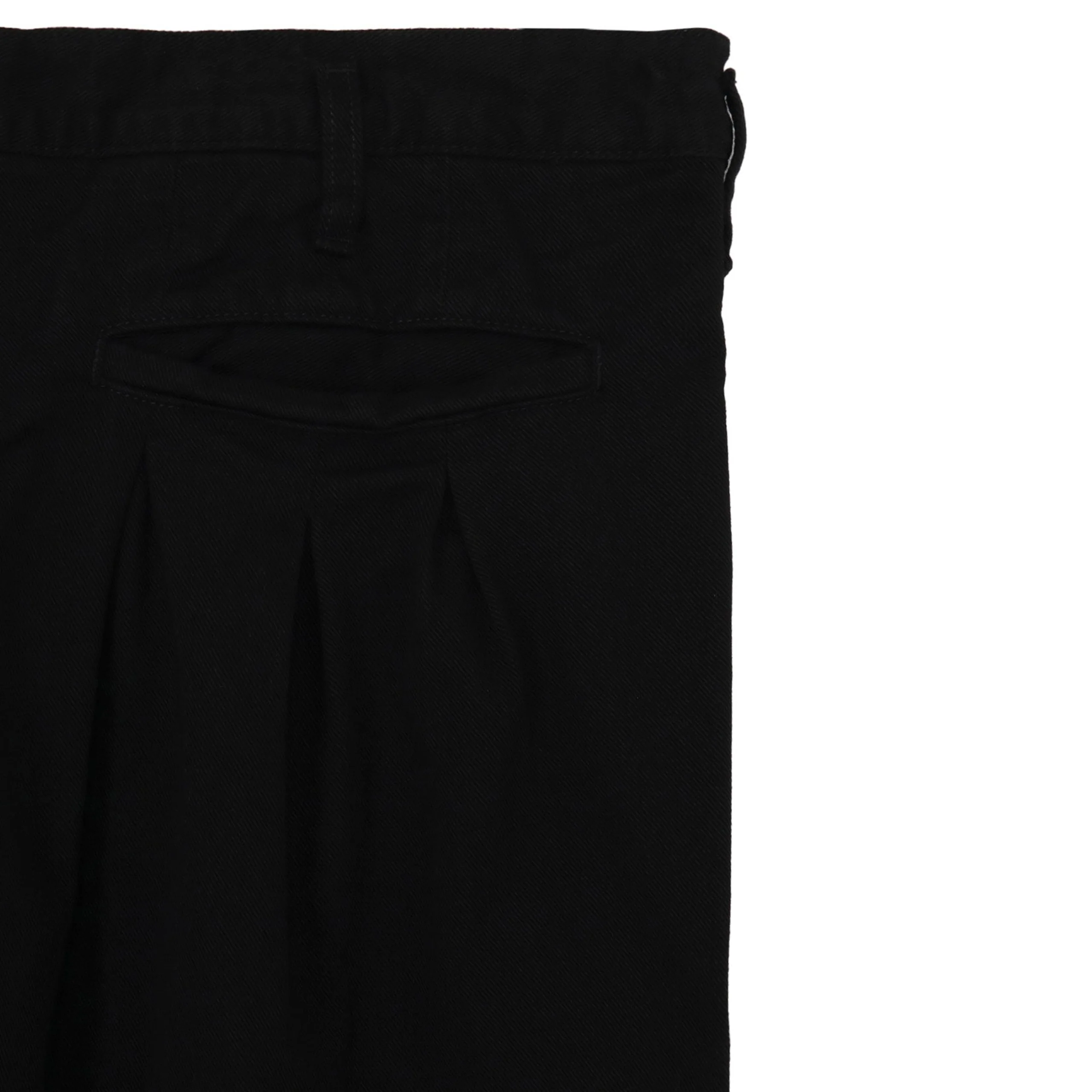 12 Tucks Work Pants (Black) - Image 5