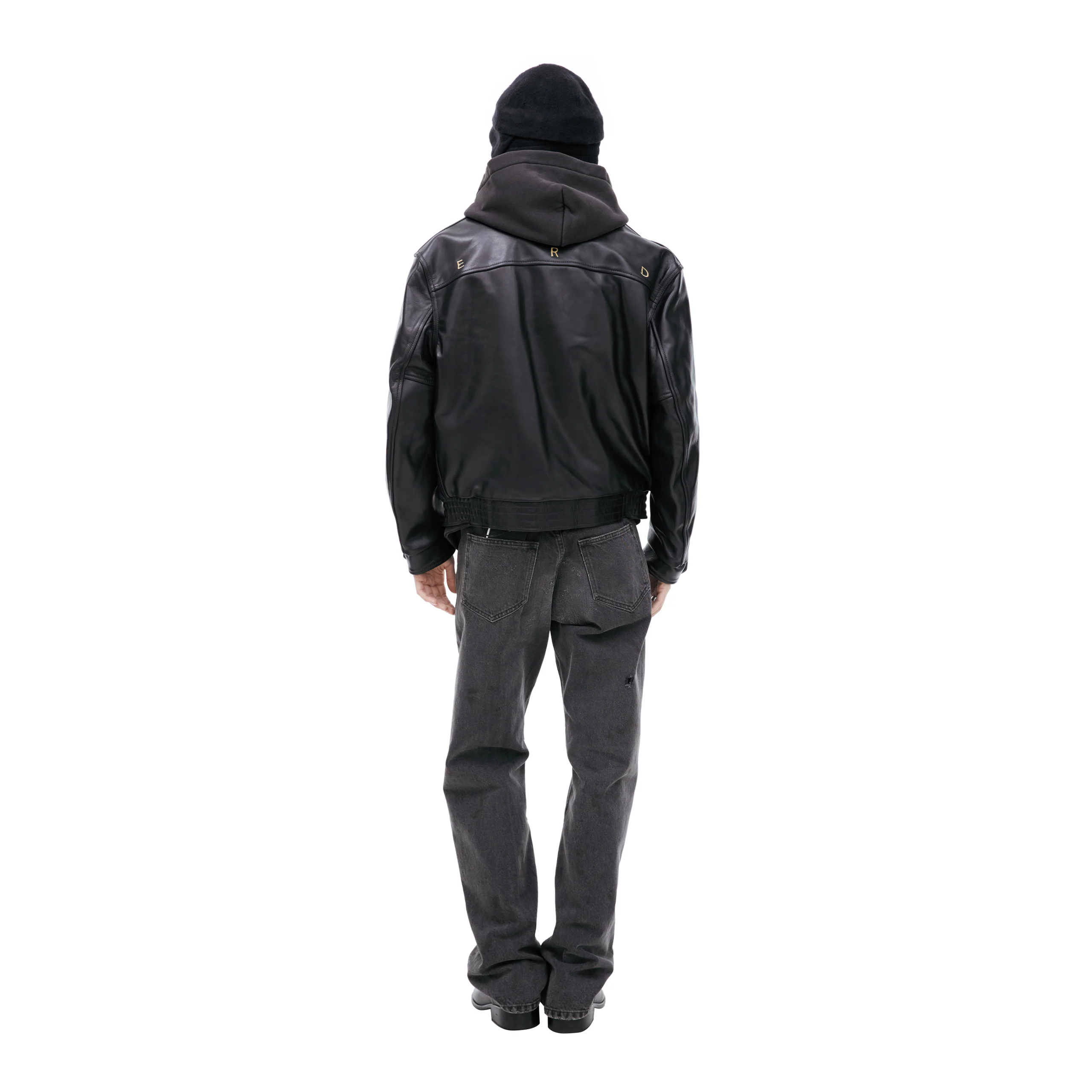 Fascio Combattimento Leather Jacket (Black) - Image 4