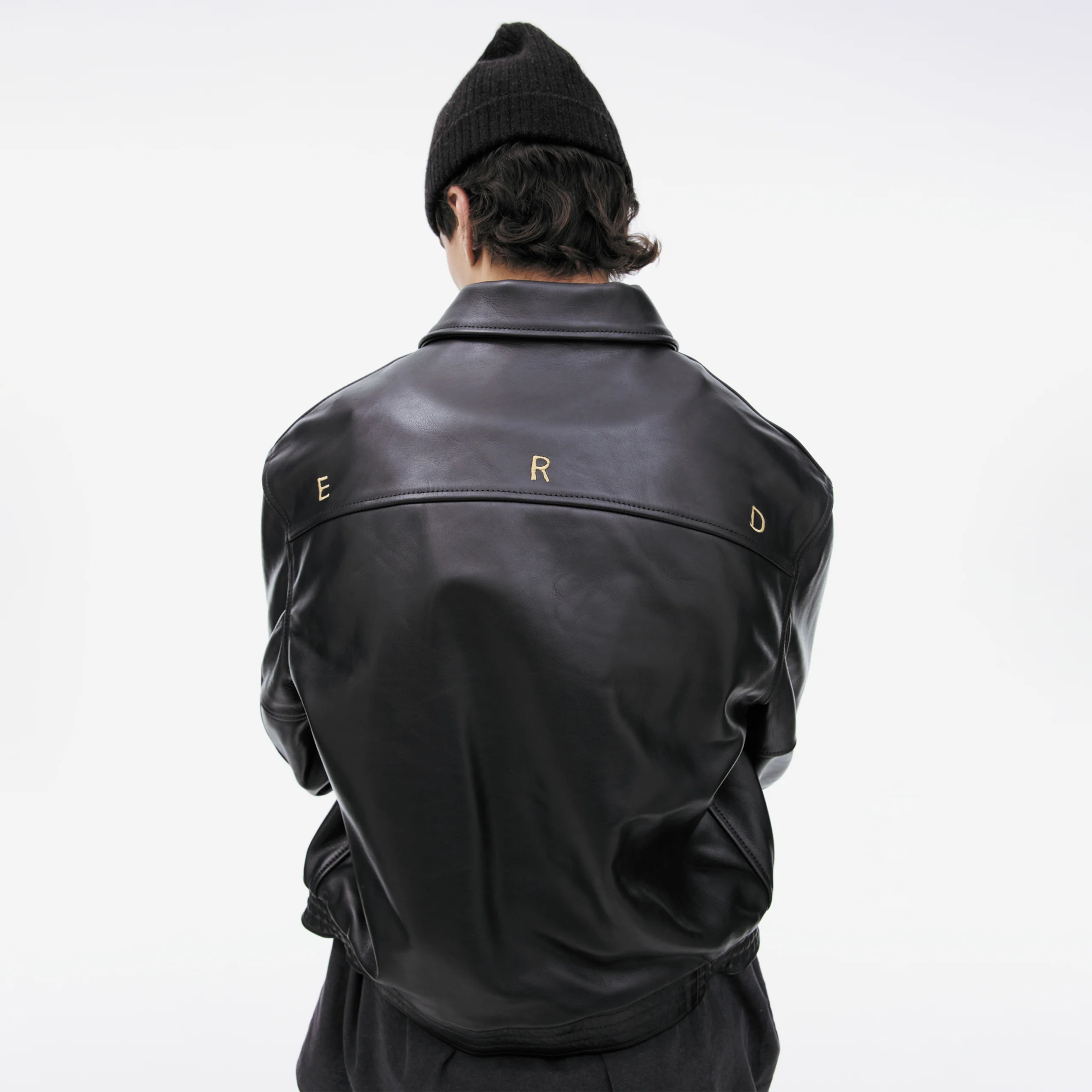 Fascio Combattimento Leather Jacket (Black) - Image 8