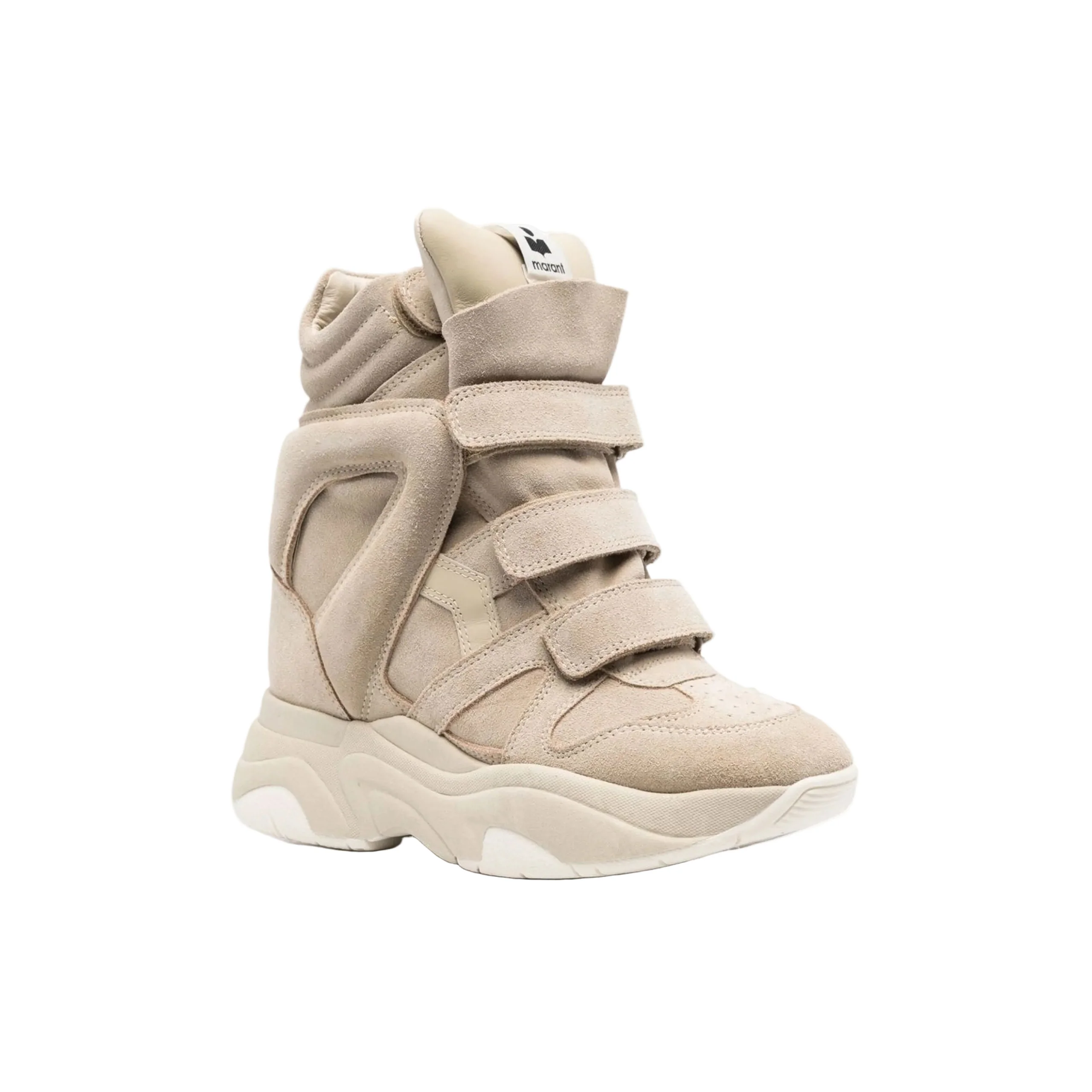 Balskee Suede Sneakers (Beige) - Image 4