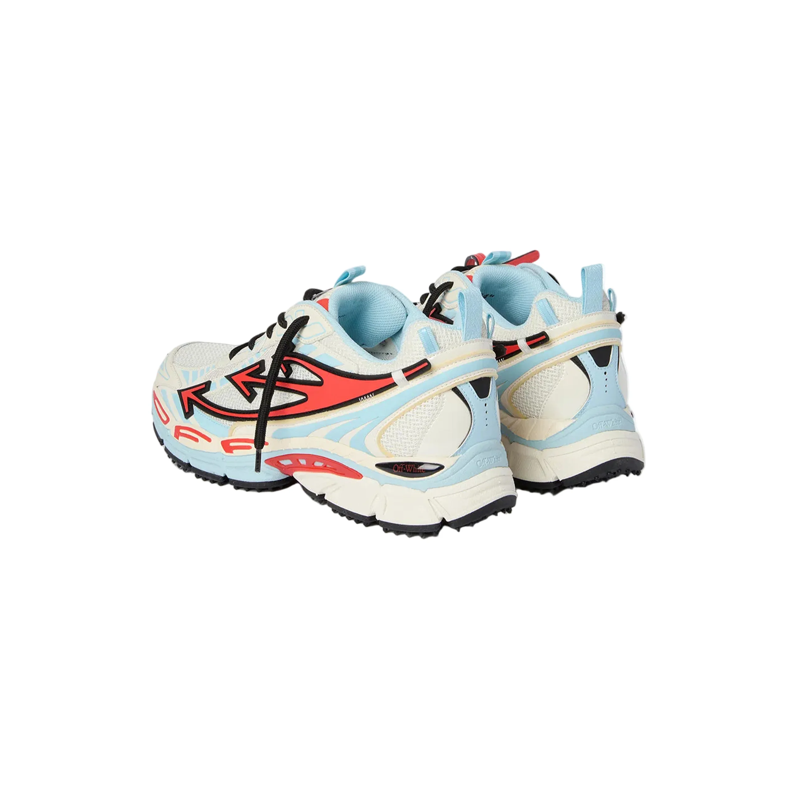 Women's Be Right Back Sneakers (Powder Blue/Coral Red) - Image 3