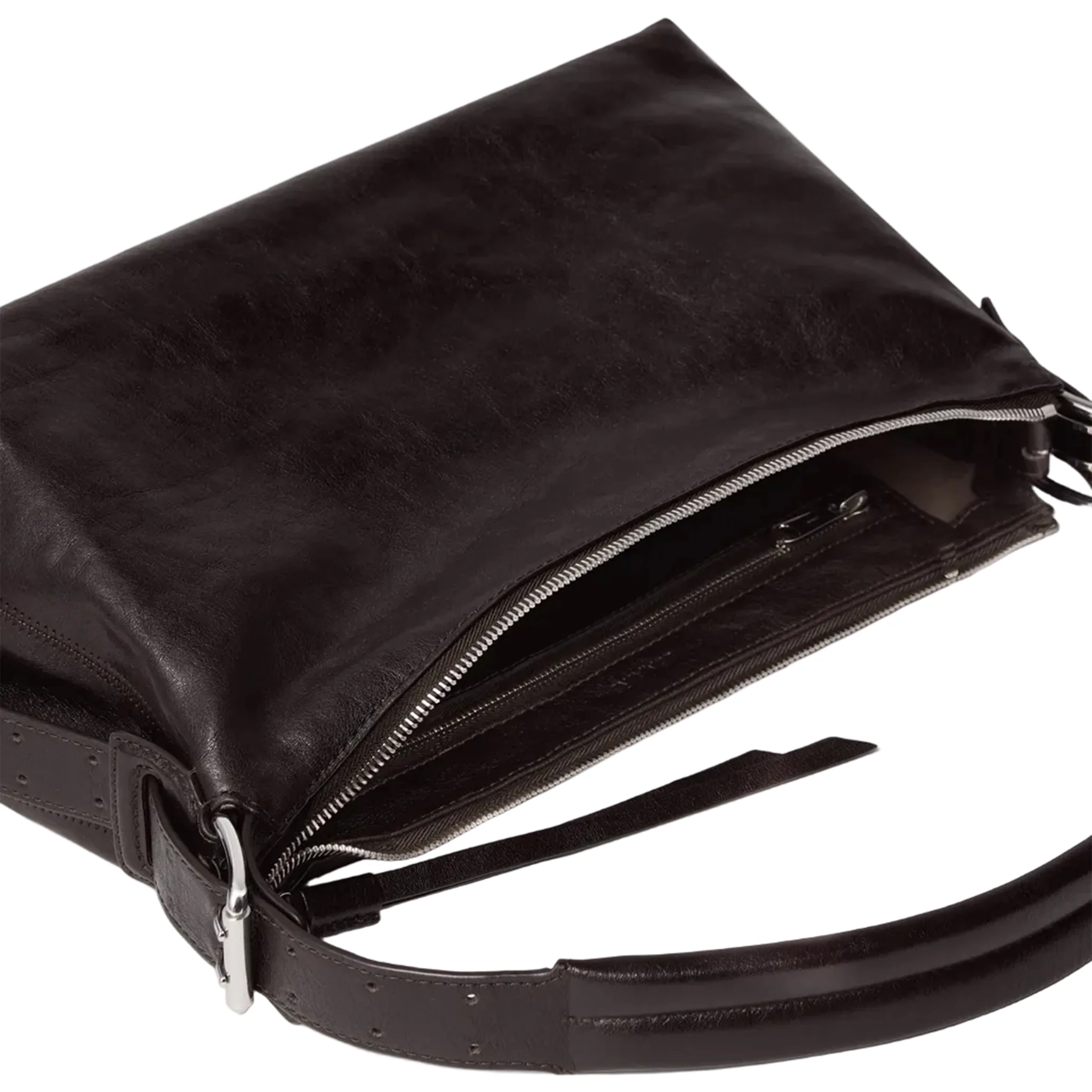 Belted Baguette Bag (Dark Chocolate) - Image 3