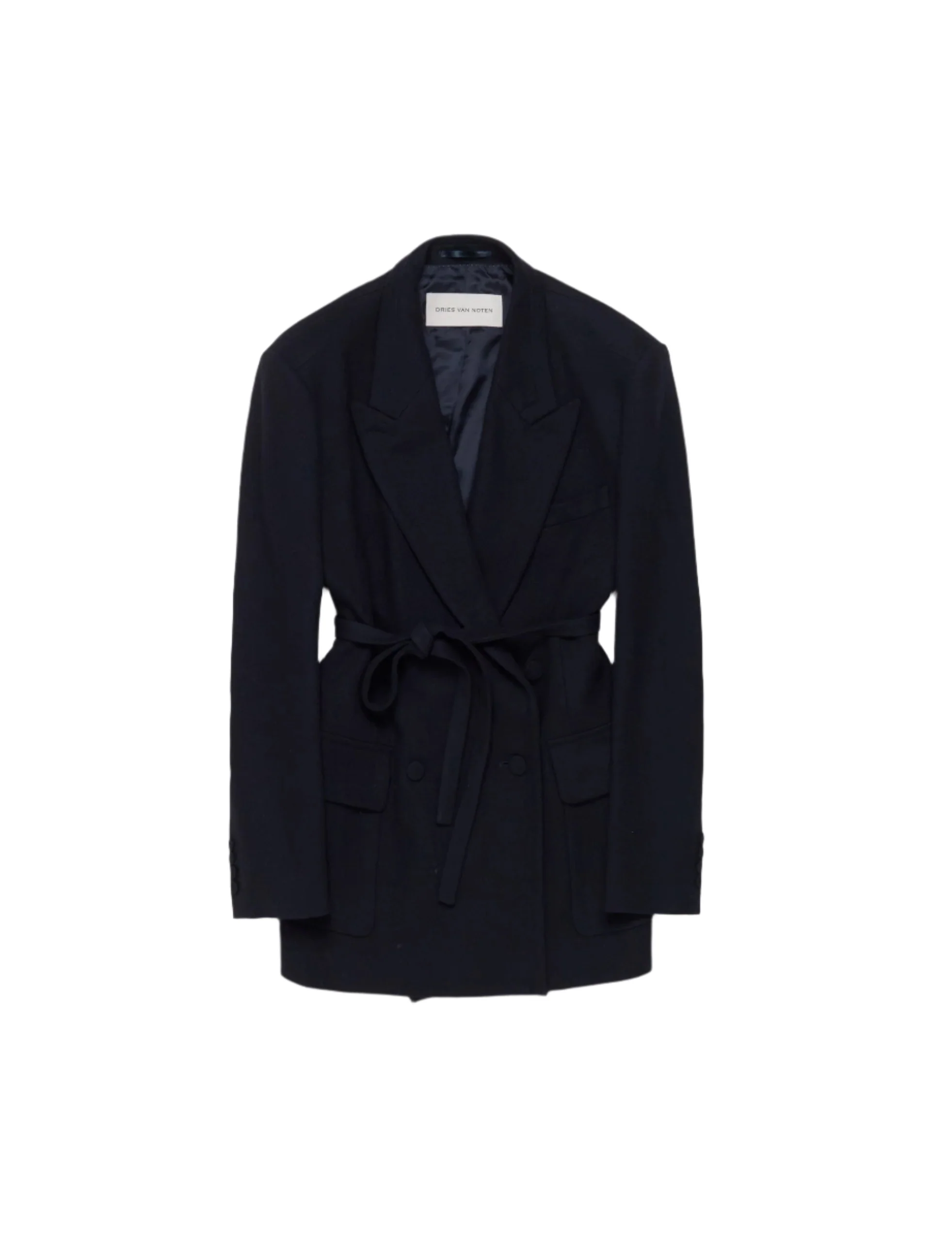 Bless Embroidered Jacket (Navy)