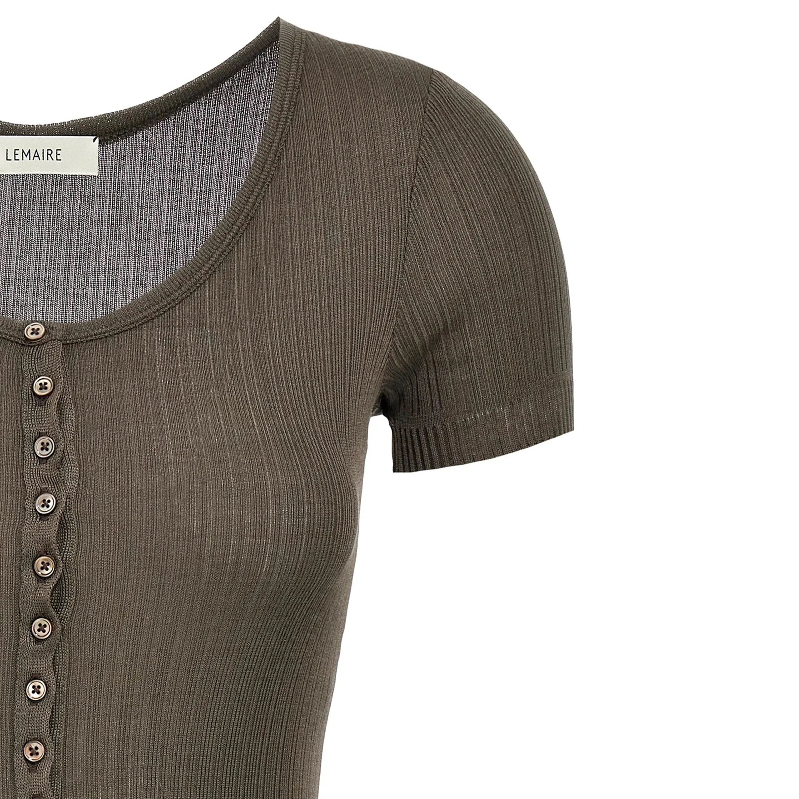 Buttoned Rib Body (Dark Brown) - Image 4