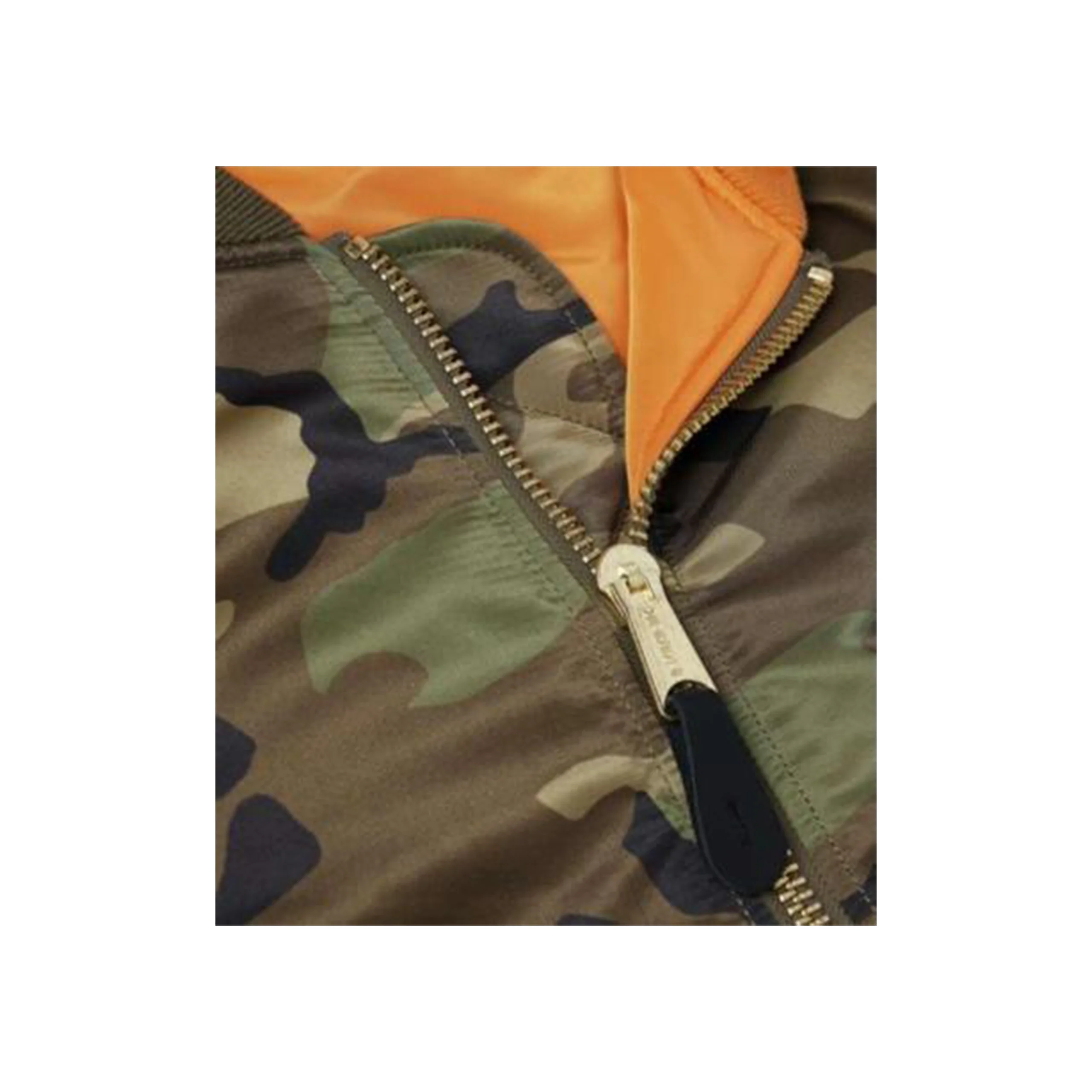 Cargo Bomber Jacket (Green Camouflage) - Image 3