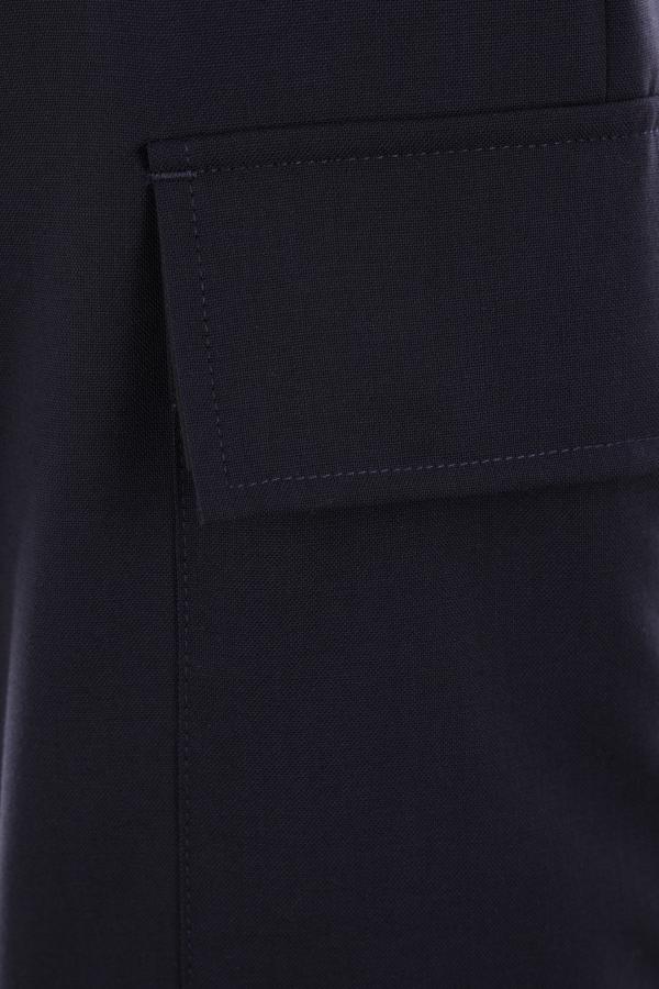 Wool Cargo Pants (Blue/Black) - Image 3