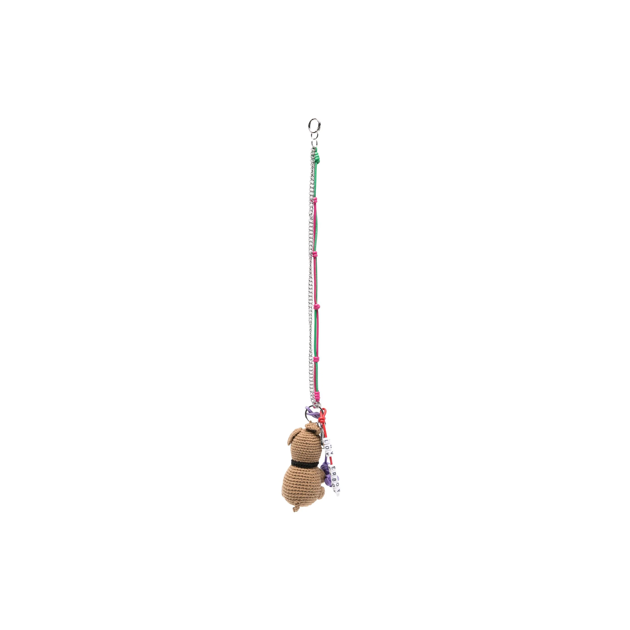 Character Crochet Bag Charm (Beige) - Image 3