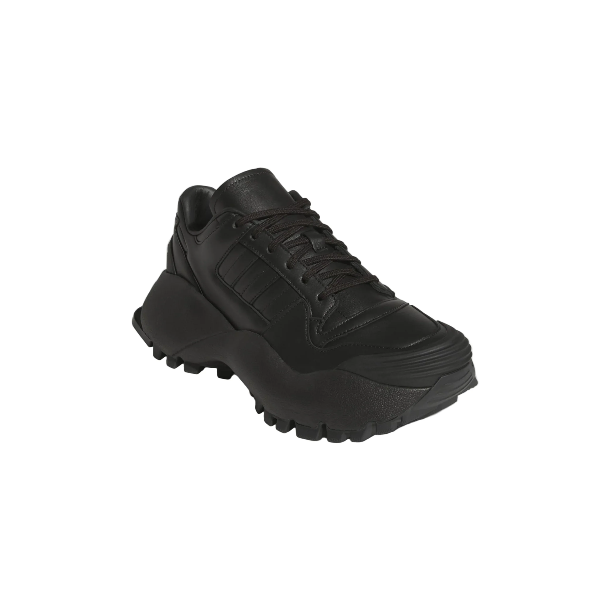 x Willi Chavarria Forum Combat Sneakers (Black/Carbon) - Image 4