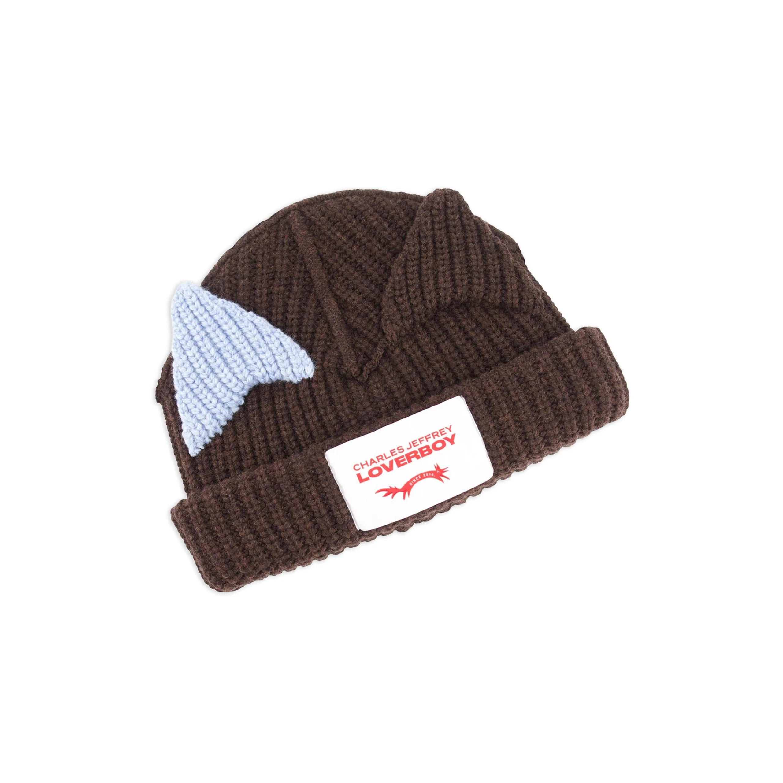 Chunky Ears Beanie (Brown) - Image 3