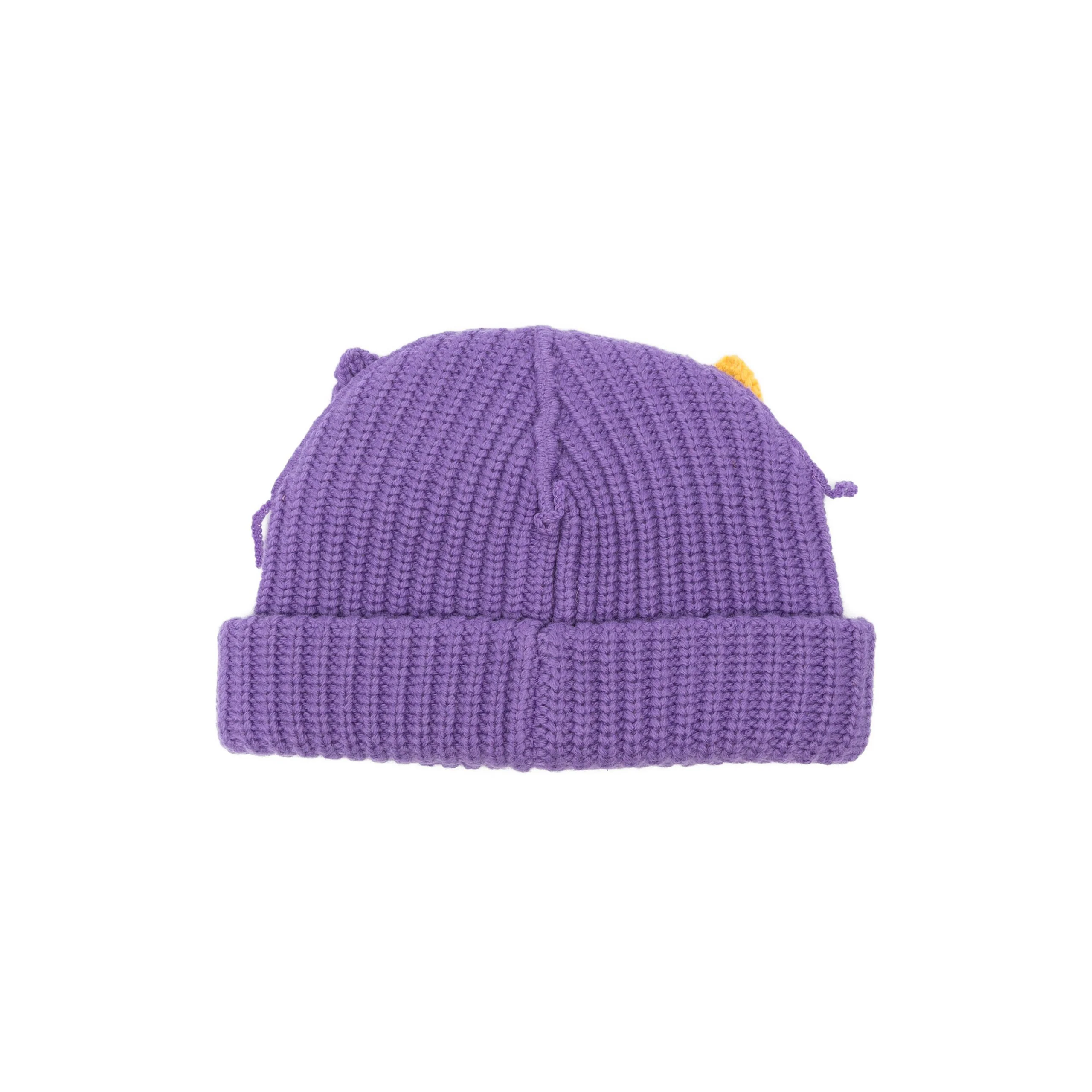 Chunky Ears Beanie (Purple) - Image 2