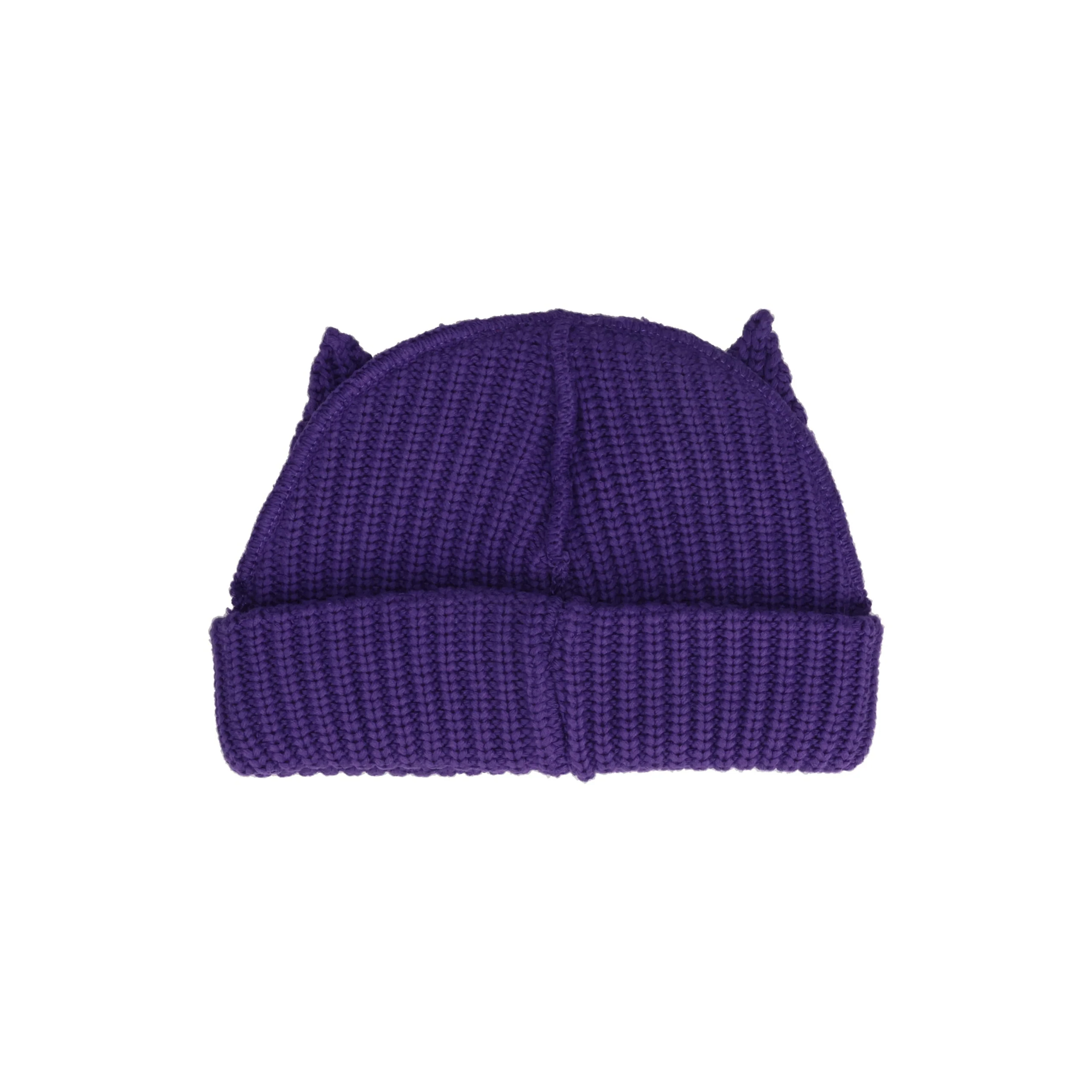 Chunky Ears Beanie (Purple) - Image 2