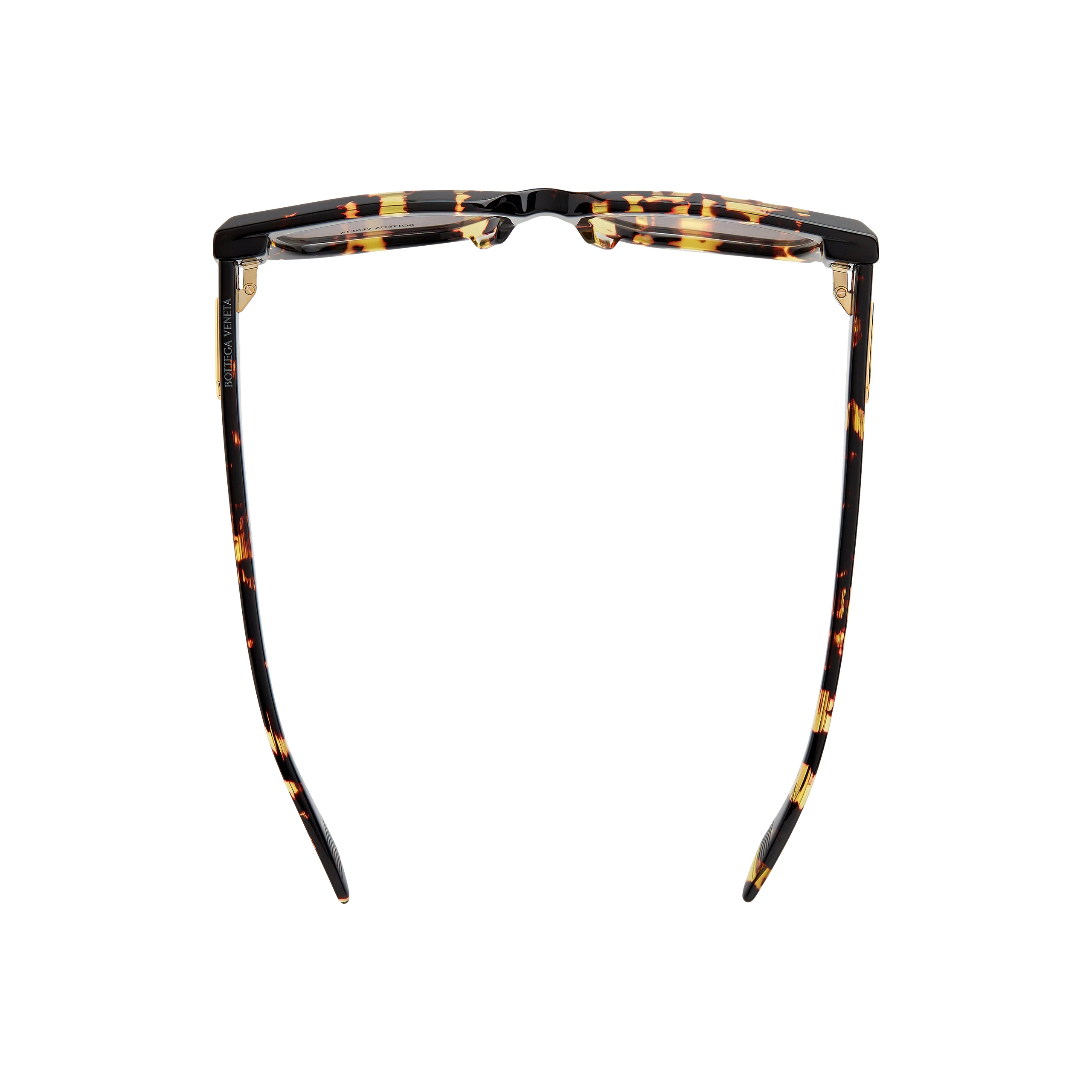 Classic Acetate Square Eyeglasses (Havana/Transparent) - Image 3