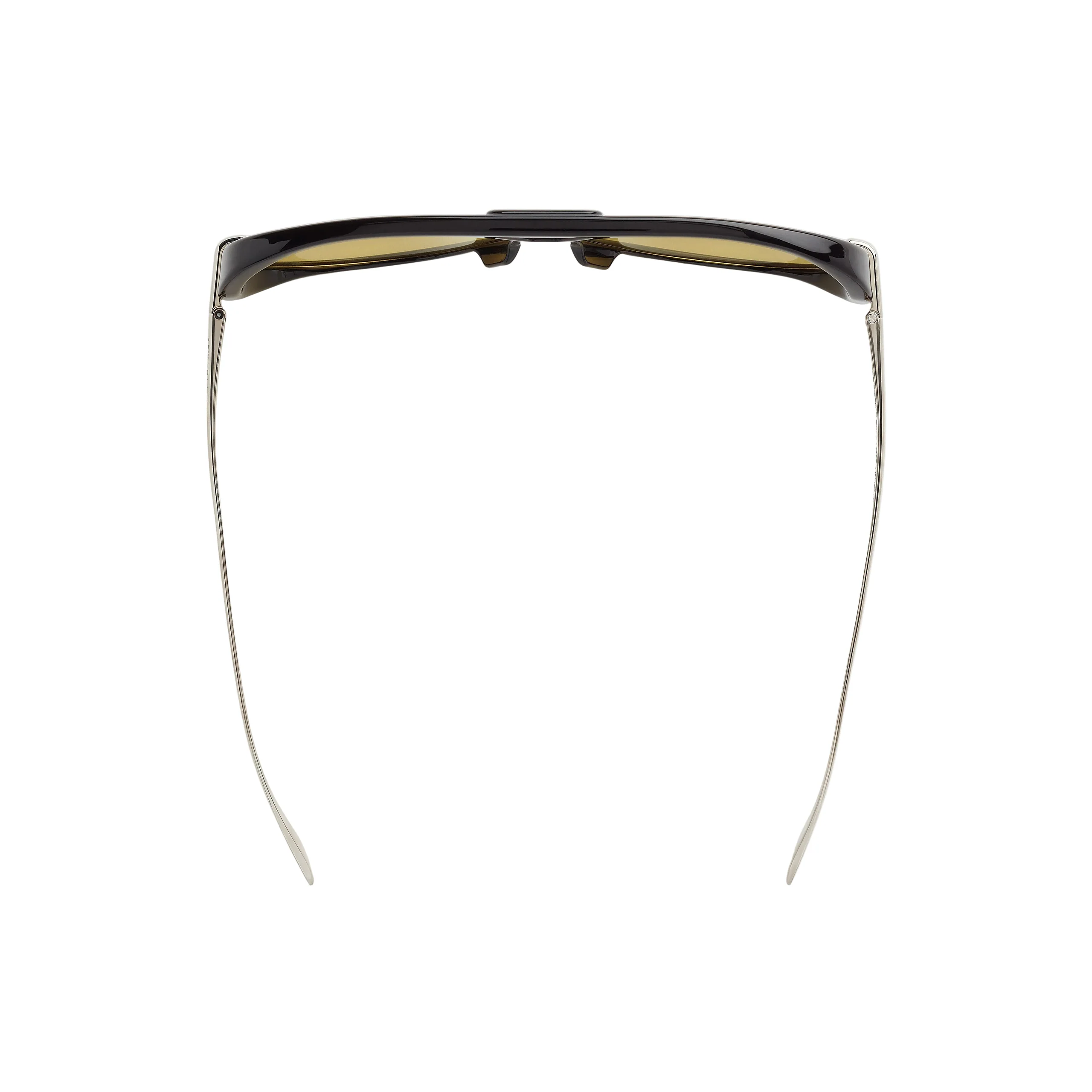 Classic Aviator Sunglasses (Black/Yellow) - Image 3