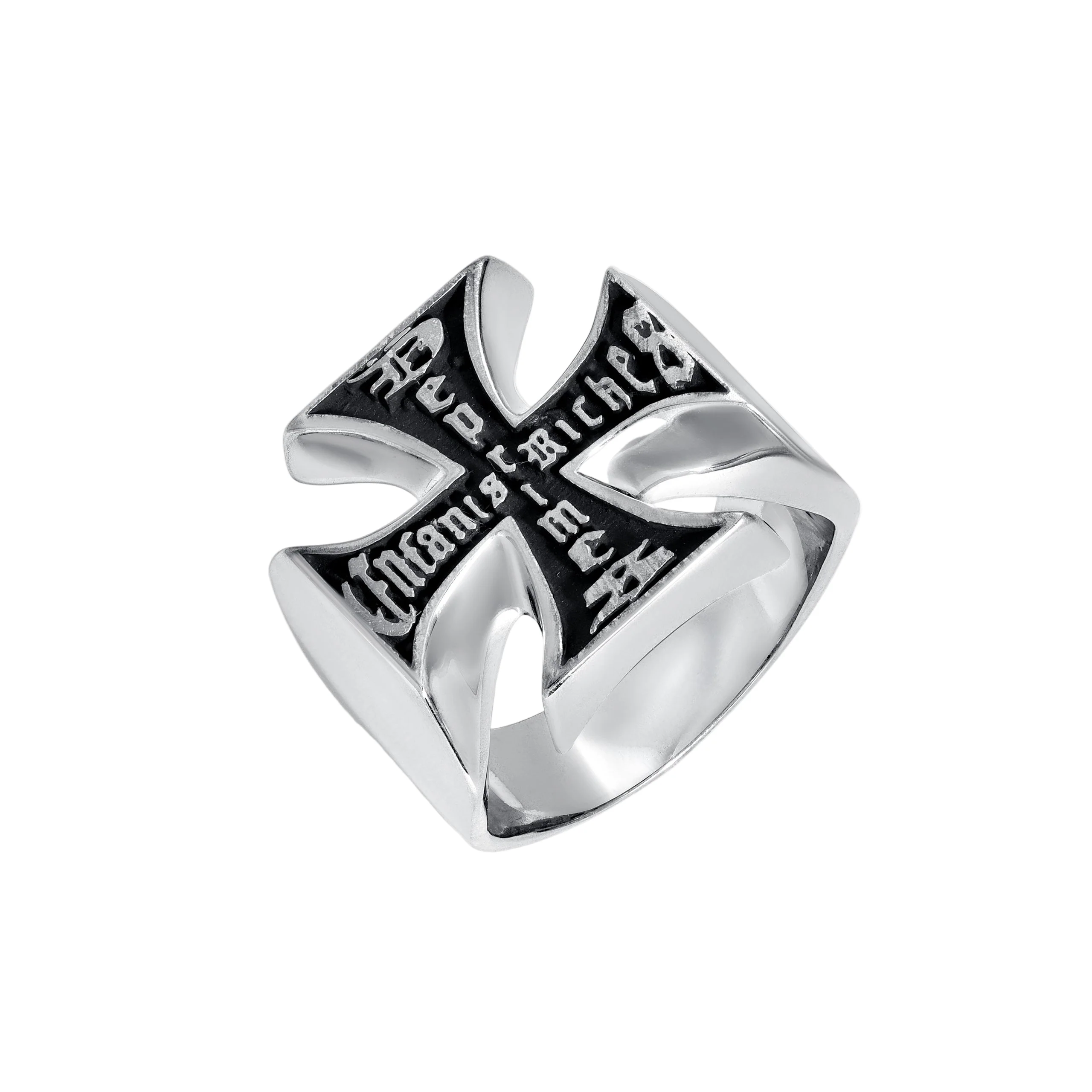Cross Ring (Silver) - Image 3