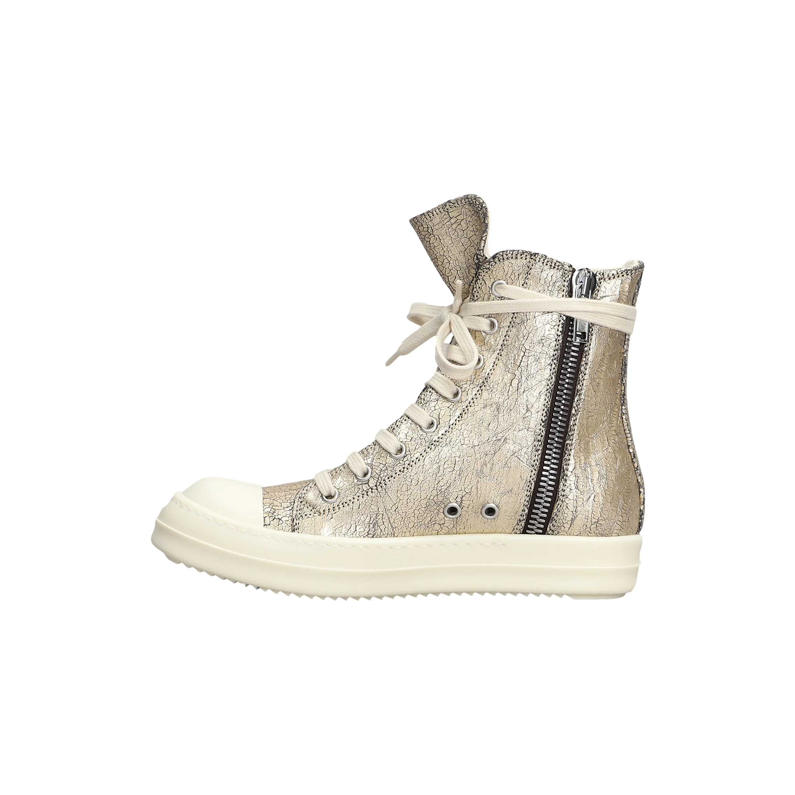 Men's Denim Sneakers (Gold/Milk) - Image 3