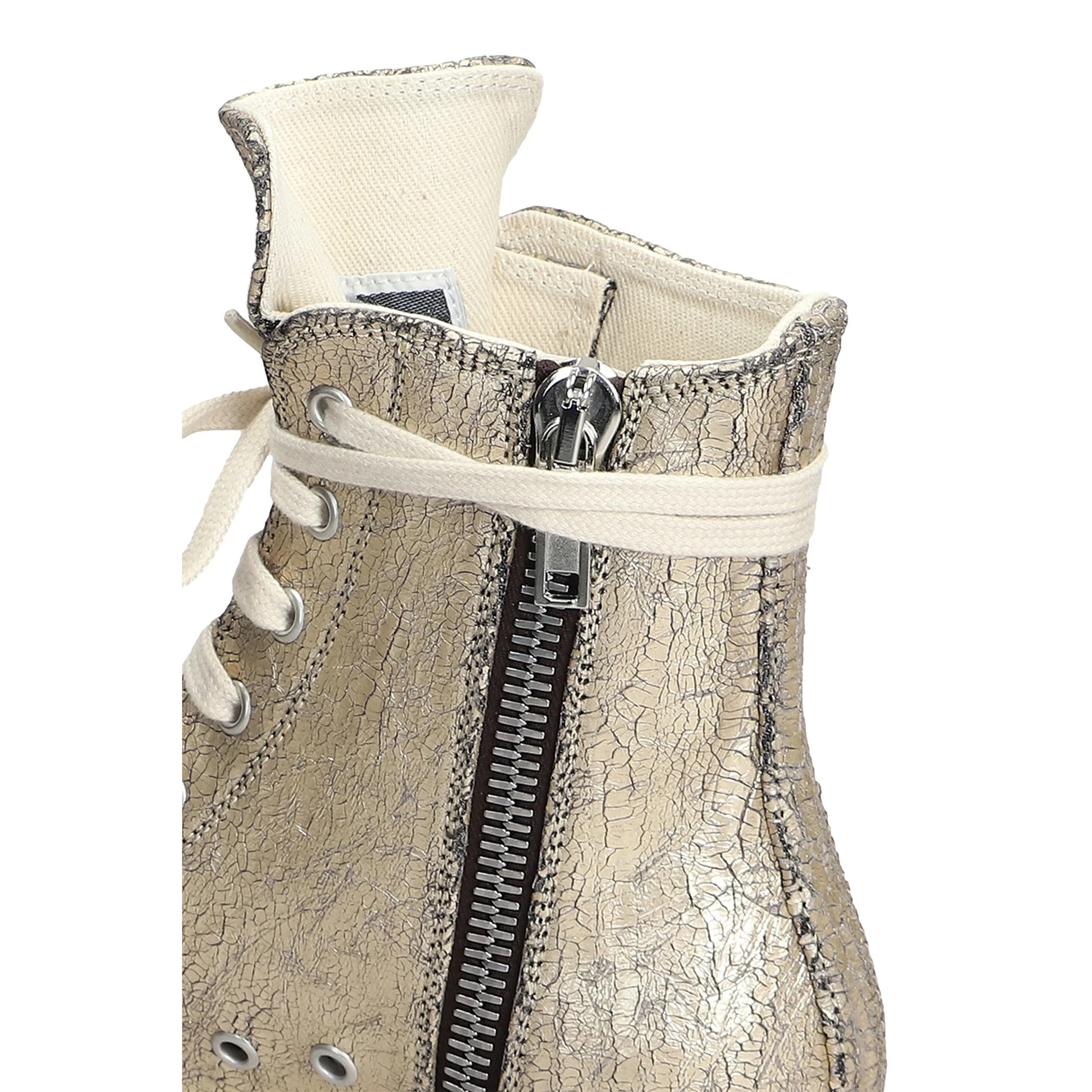 Men's Denim Sneakers (Gold/Milk) - Image 5