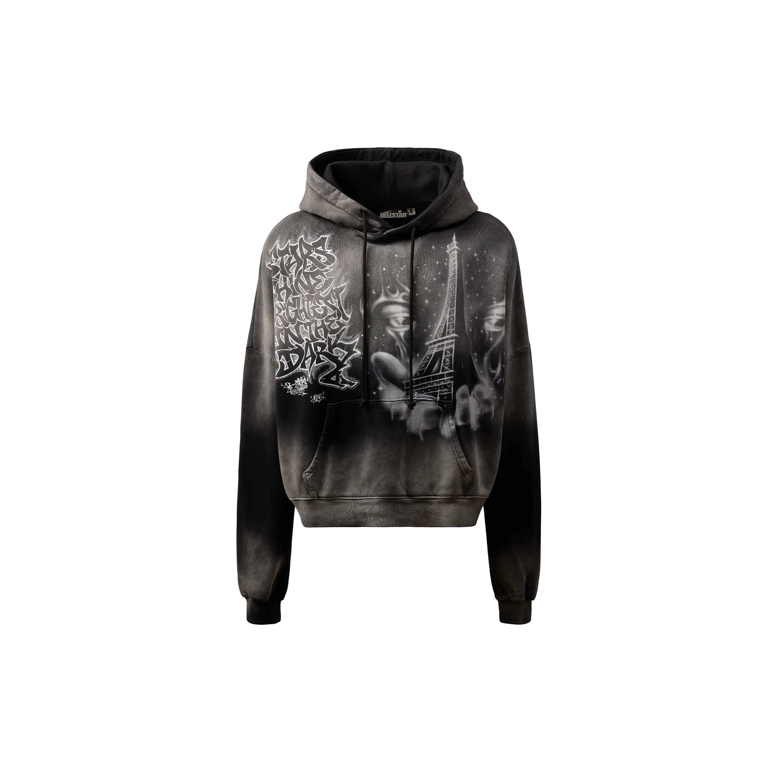 Eiffel Tower Hoodie (Black)
