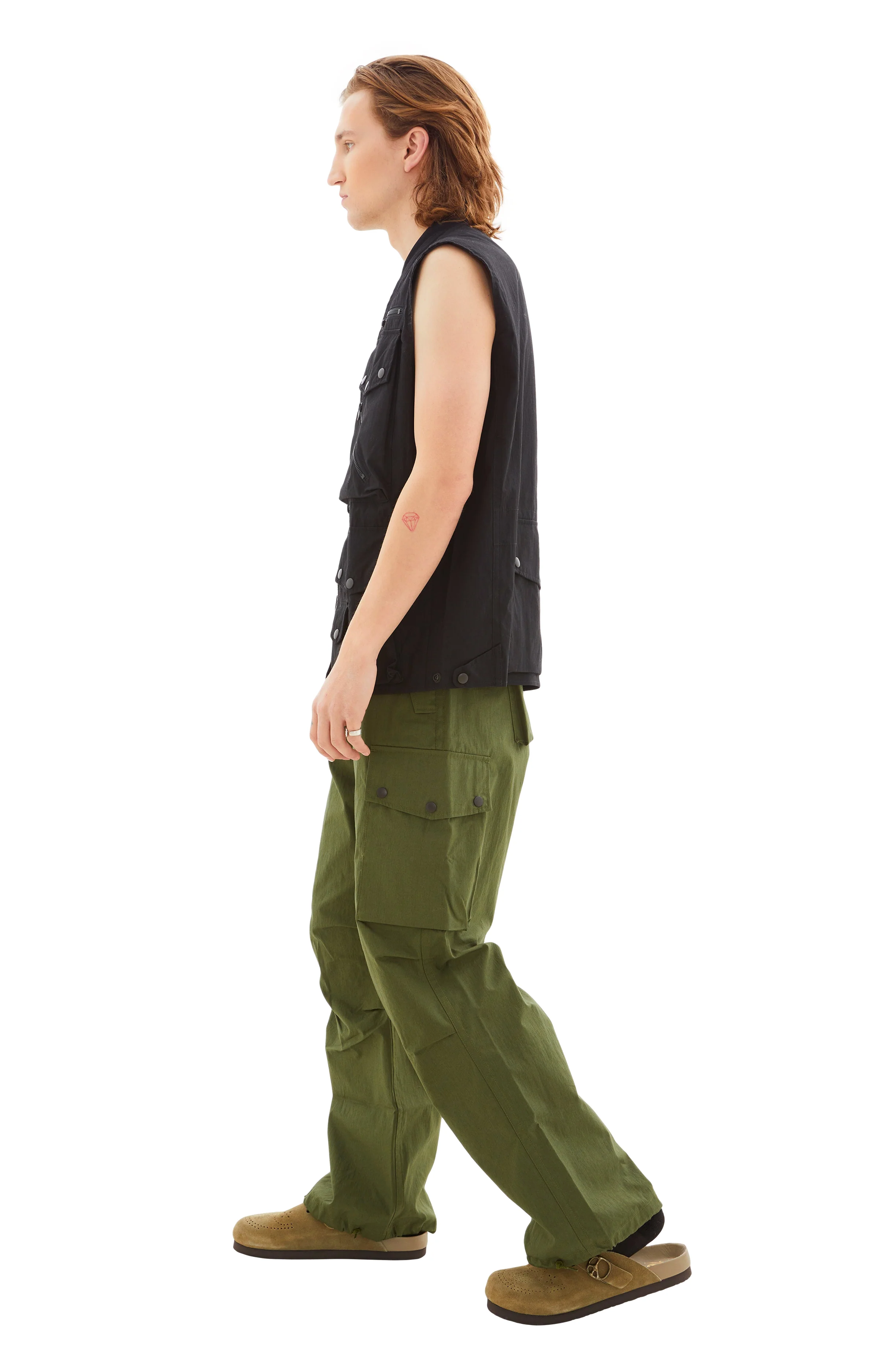 Field Vest (Black) - Image 2