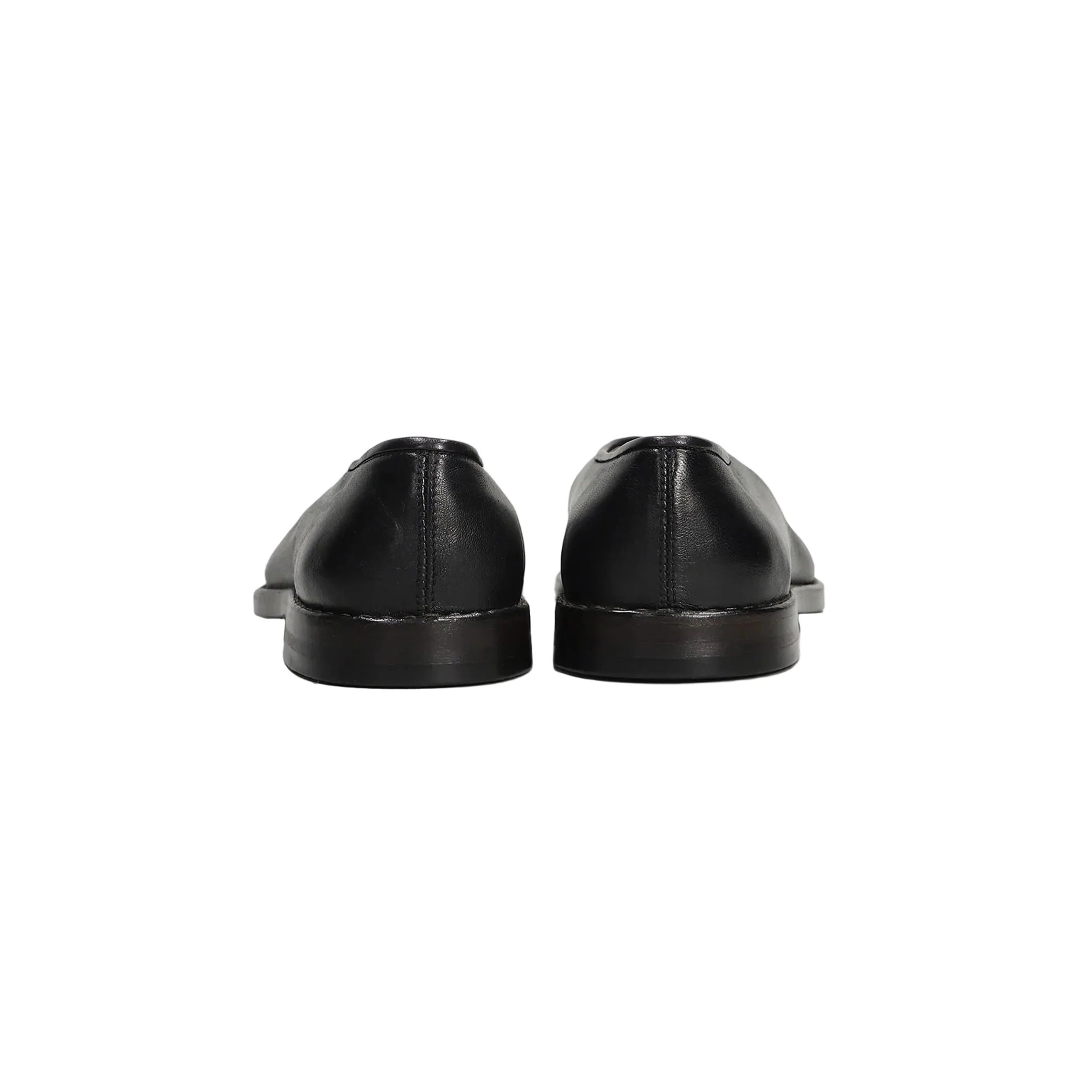 Women's Flat Piped Slippers (Black/Dark Chocolate) - Image 3