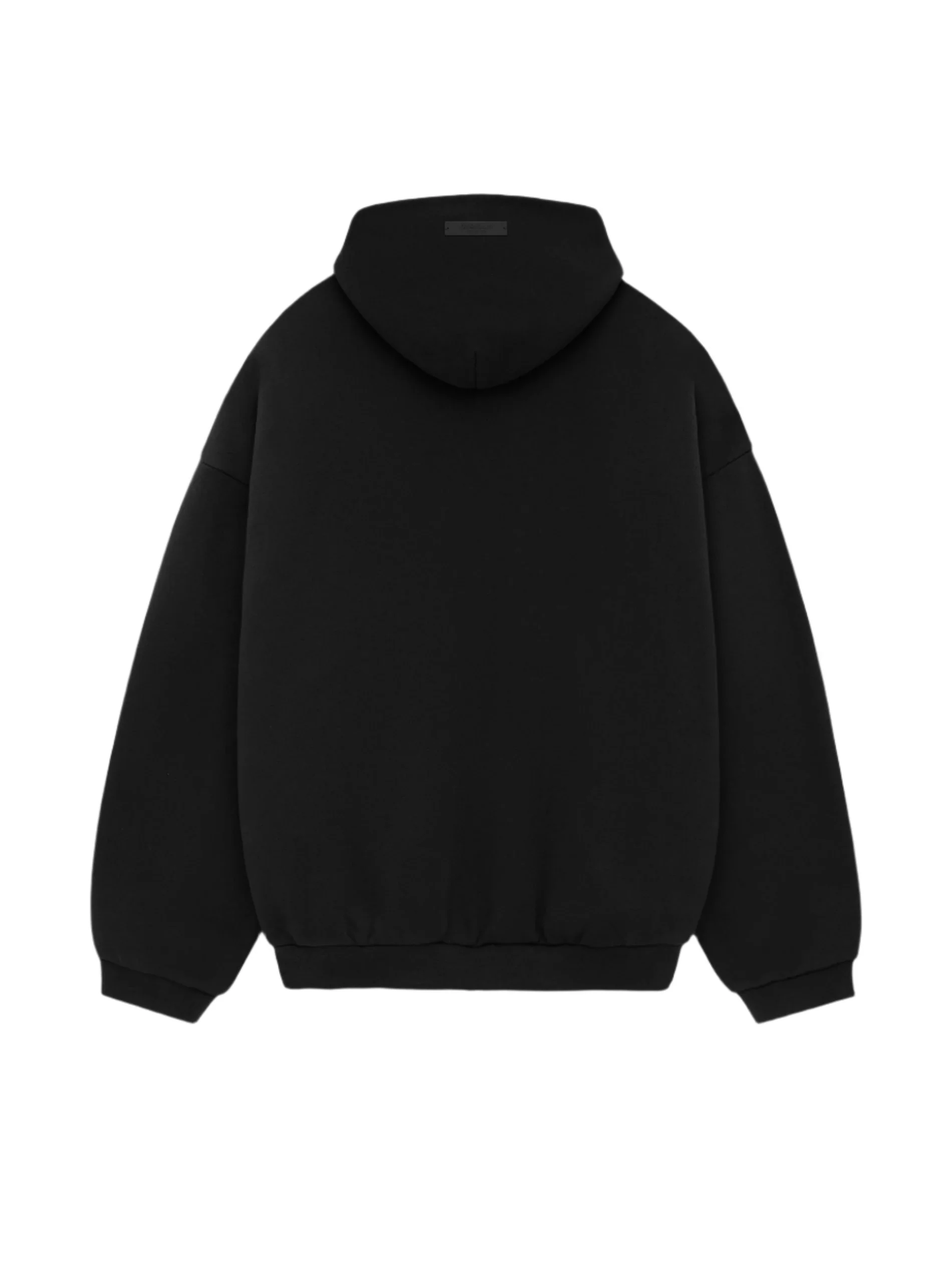 Fleece Hoodie (Black) - Image 2