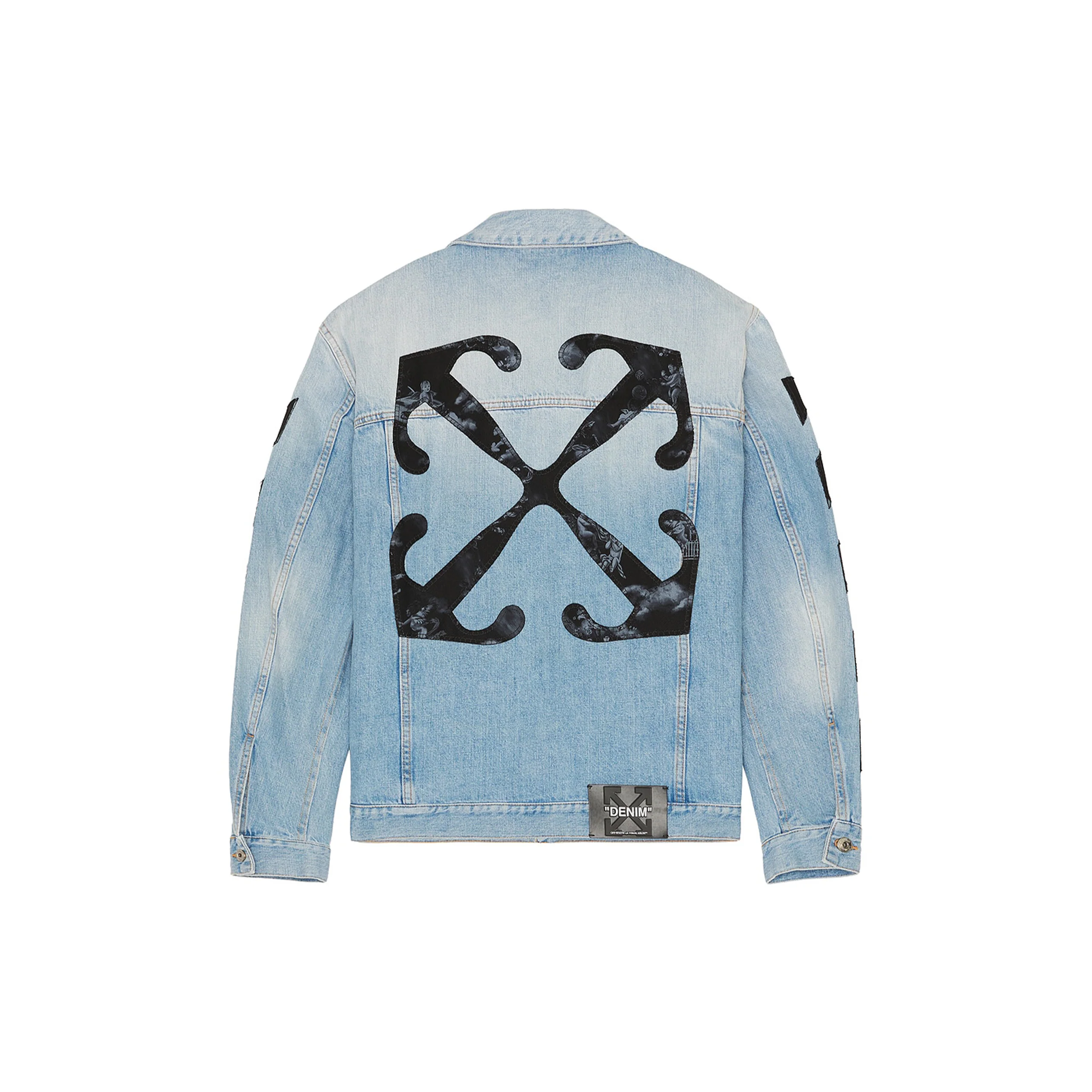 Fresco Diag Arr Den Skate Jacket (Blue) - Image 2