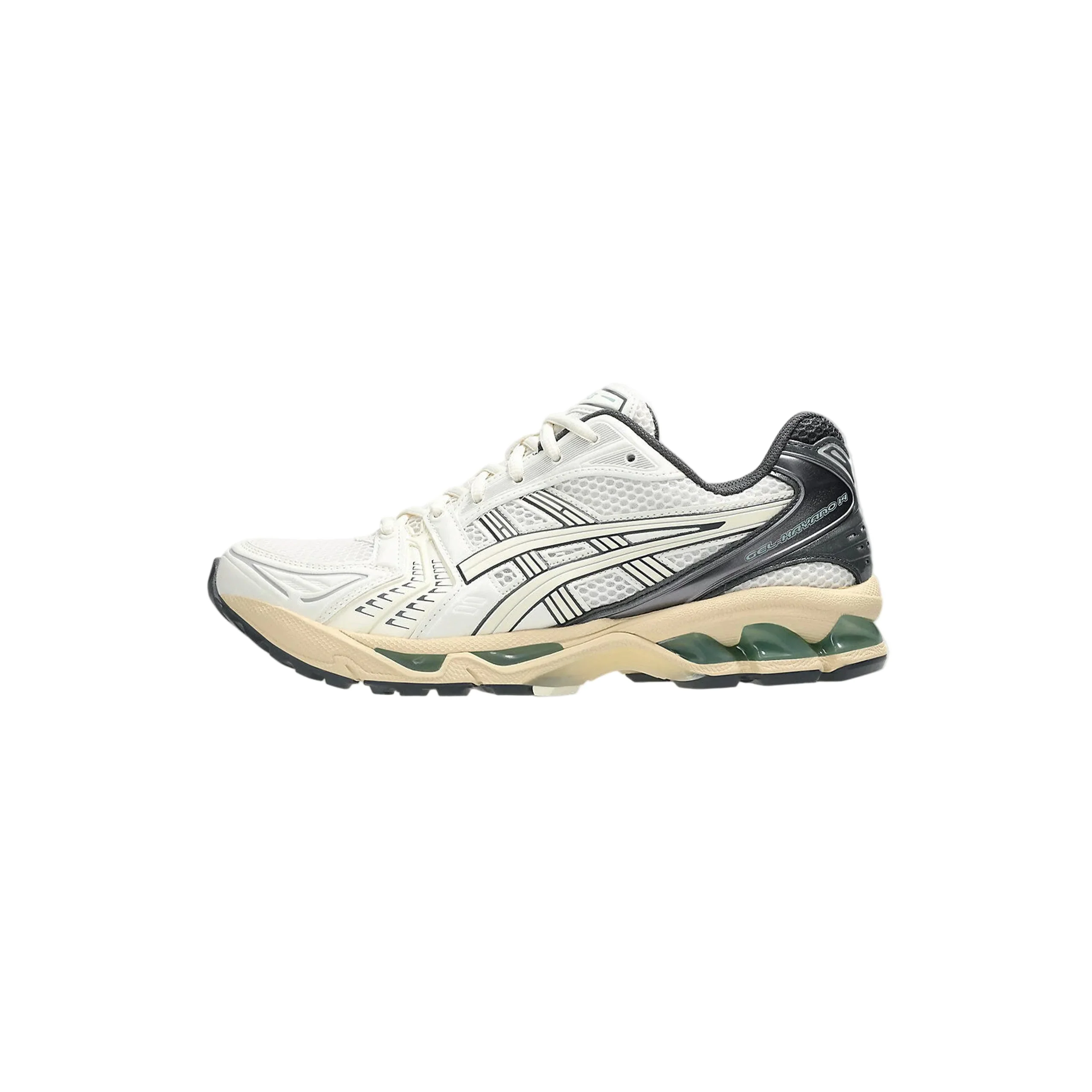 Gel-Kayano 14 Sneakers (Cream/Obsidian Grey) - Image 3