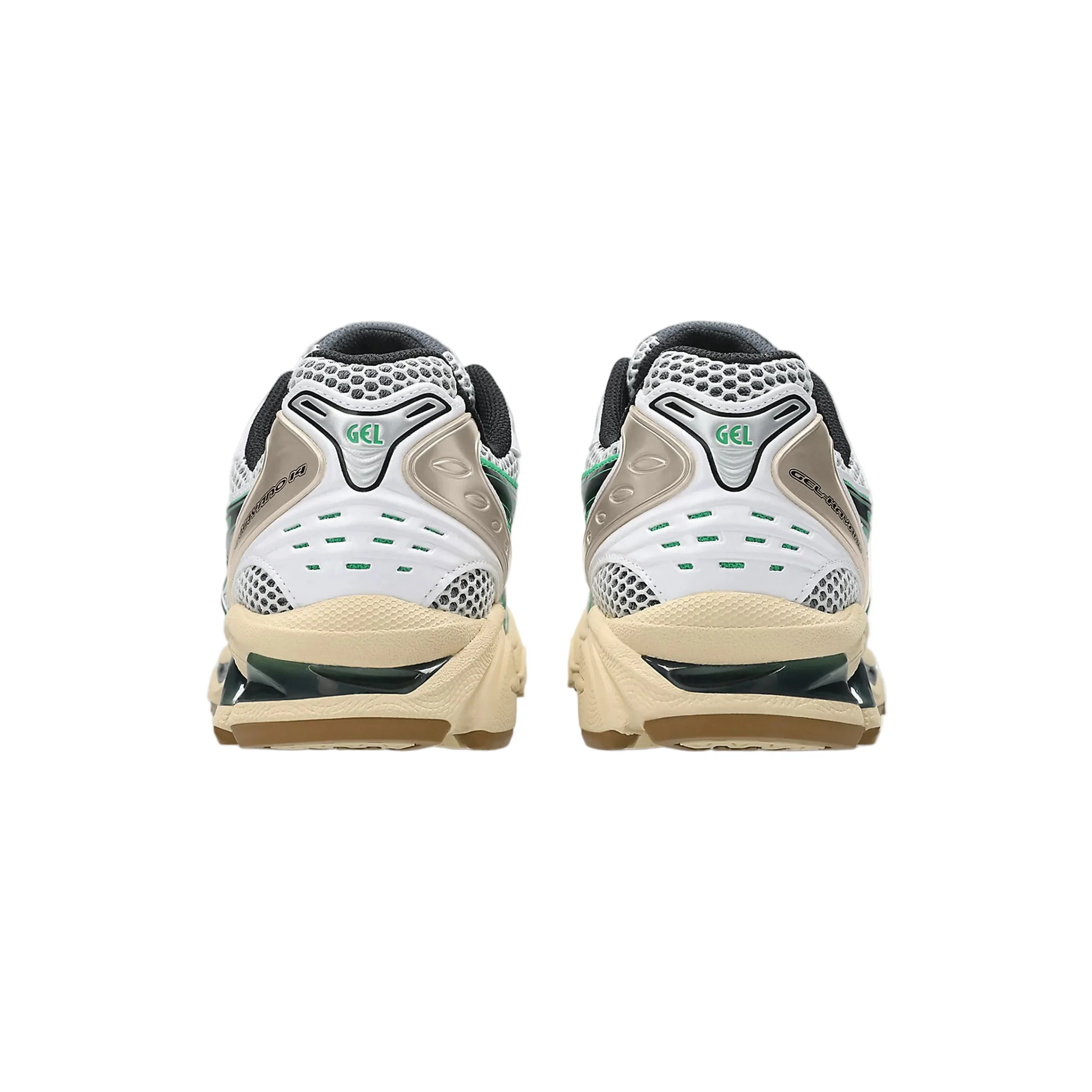 Gel-Kayano 14 Sneakers (White/Hinoki Beige) - Image 3