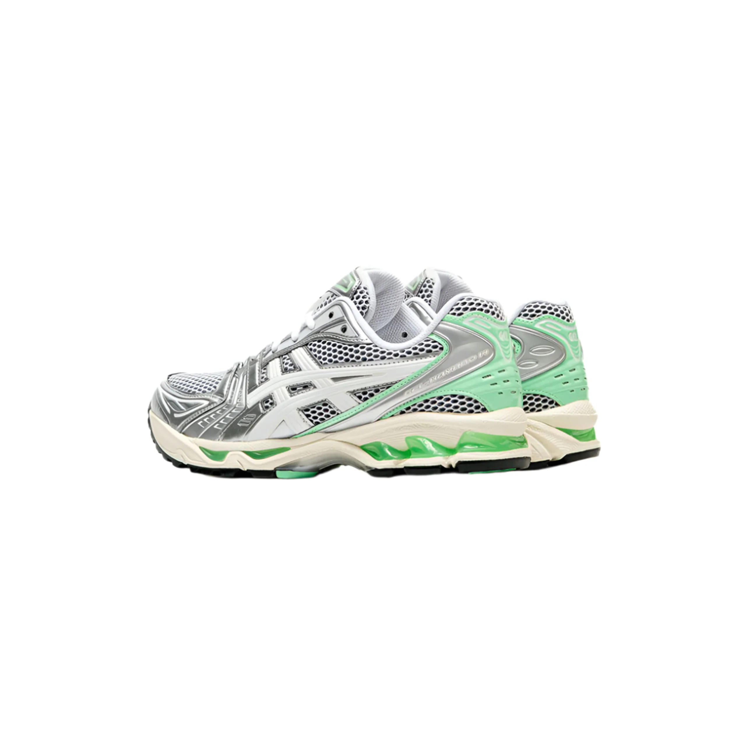Gel-Kayano 14 Sneakers (White/Menthol) - Image 3
