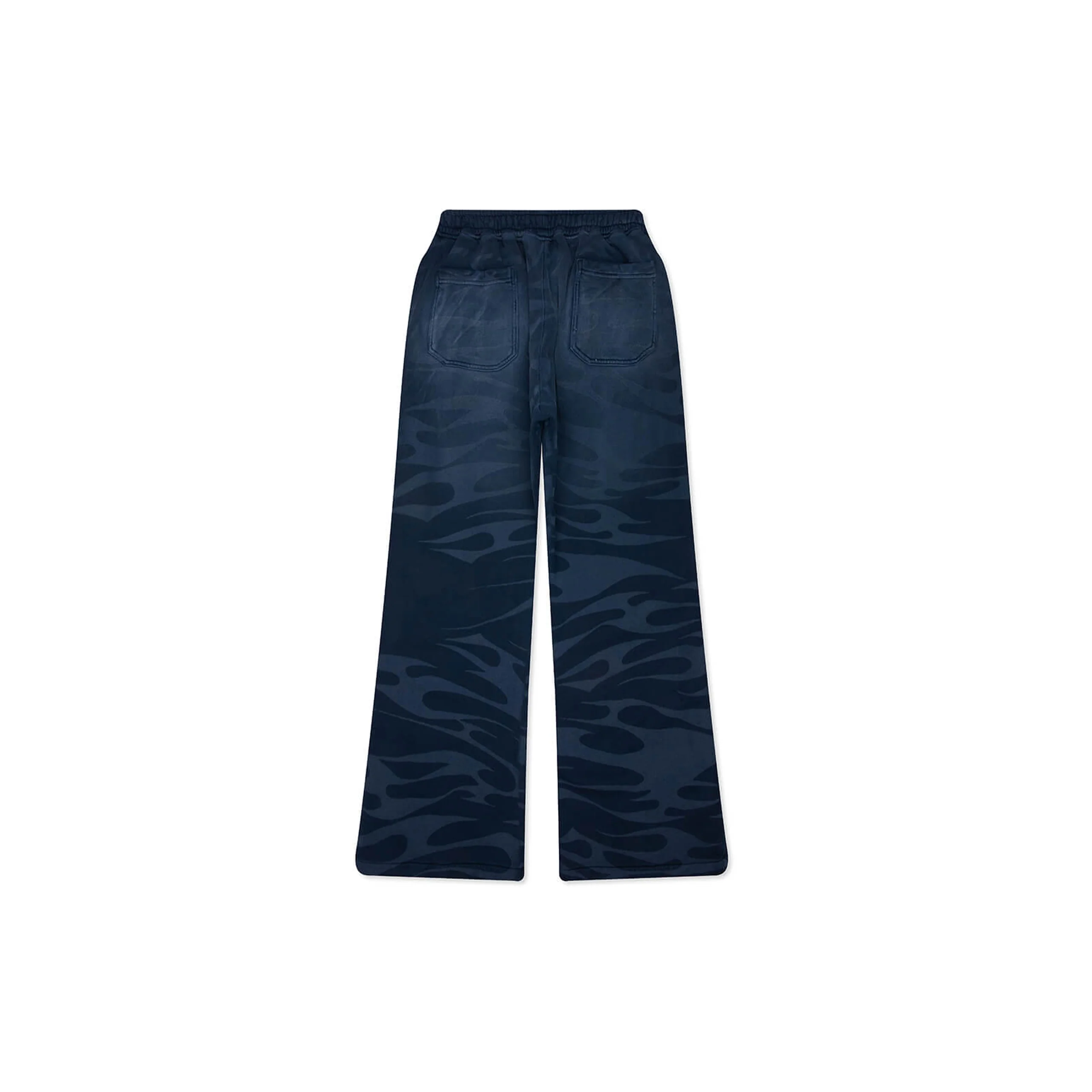 SNAP Sweatpants W/ Flame (Blue) - Image 2