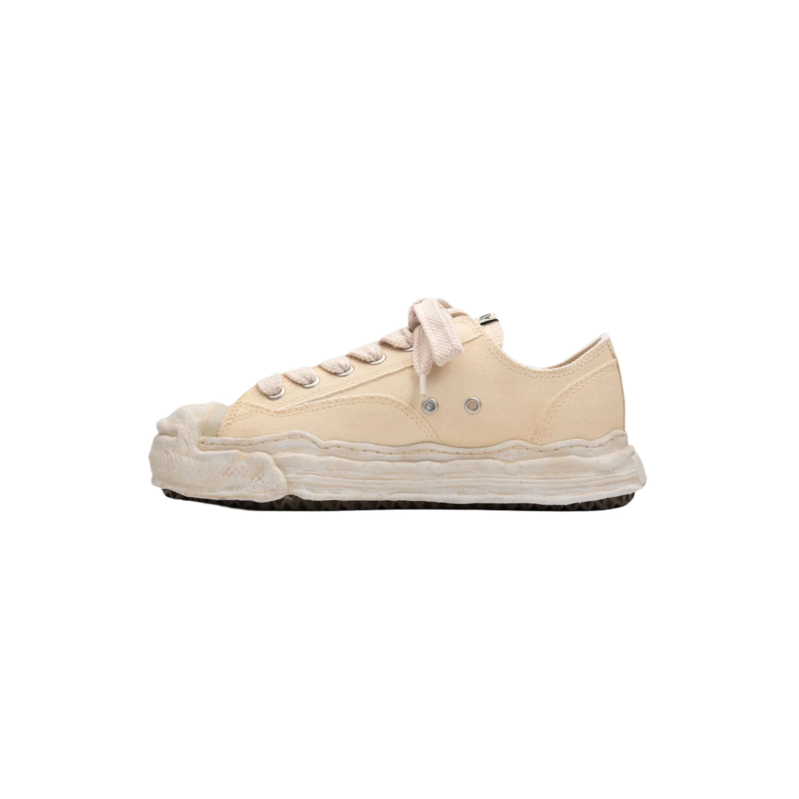 Hank Low-Top Sneakers (Beige) - Image 3