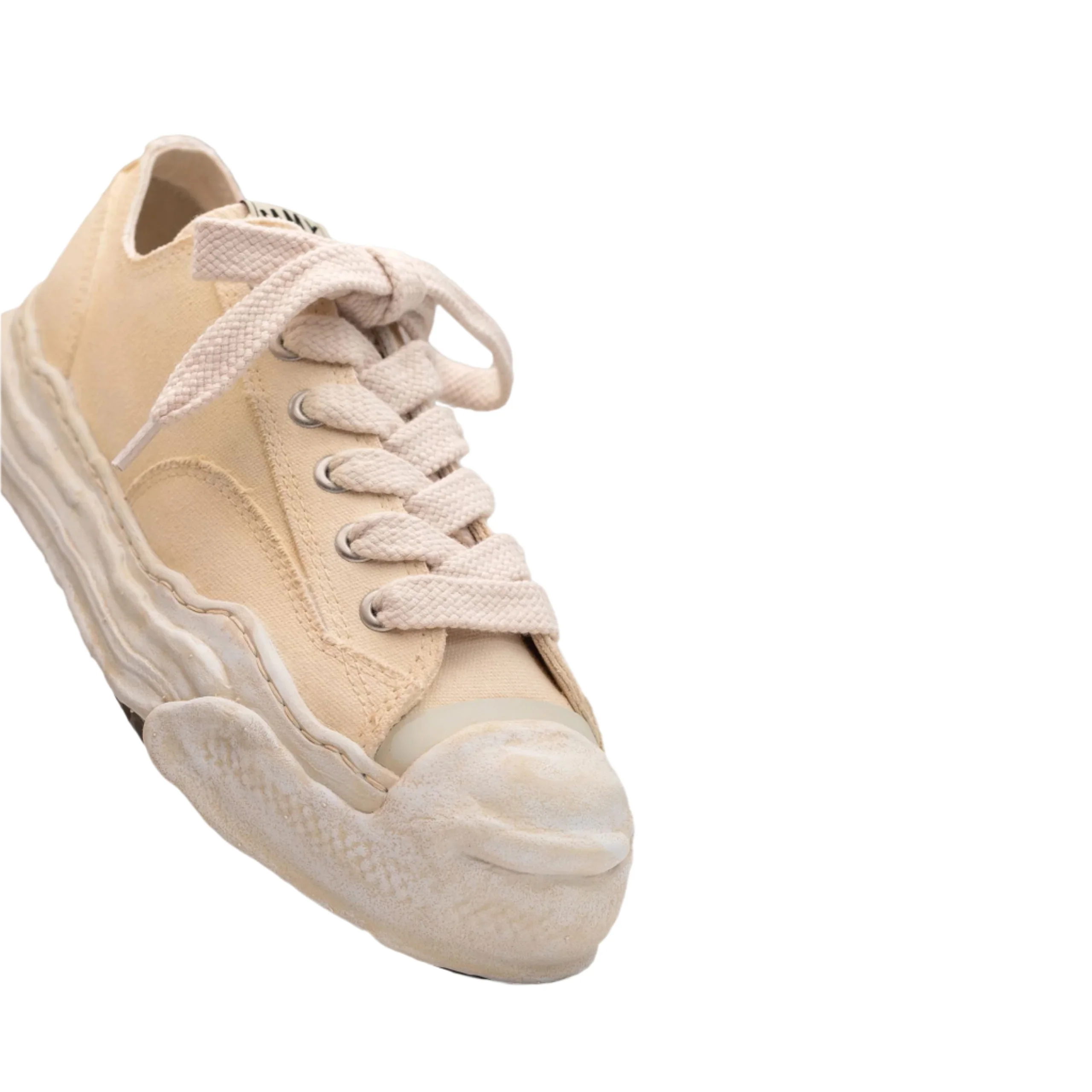 Hank Low-Top Sneakers (Beige) - Image 6