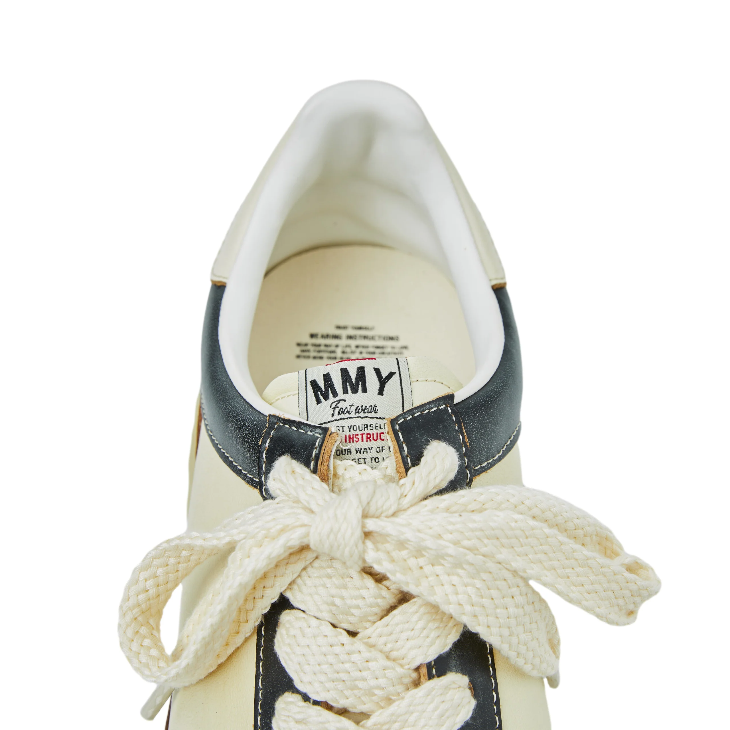 Harbie Low Top Sneakers (Black/White) - Image 8