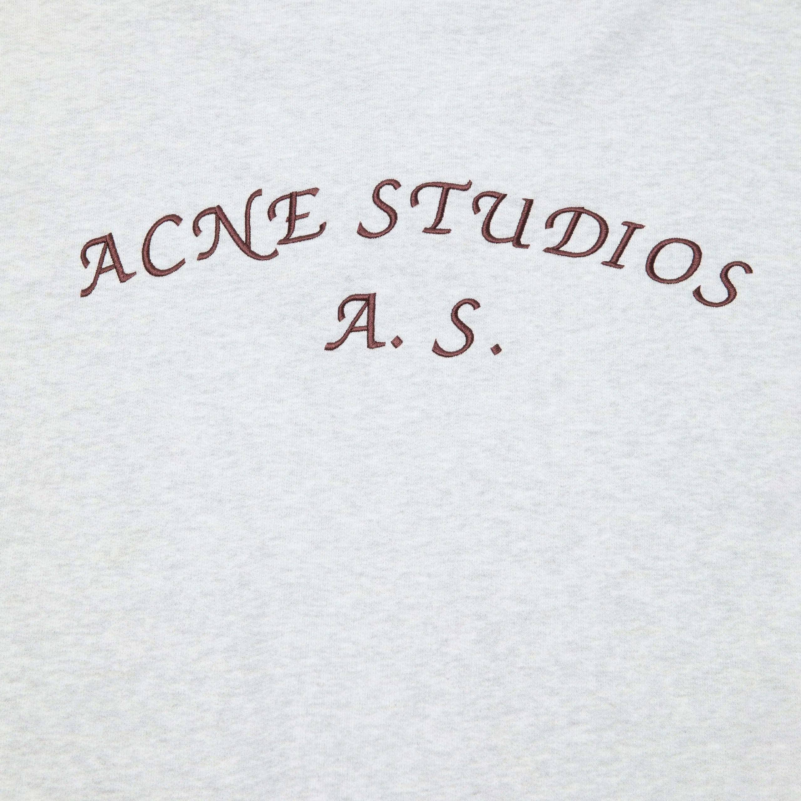 Henley Neck Sweatshirt (Pale Grey Melange) - Image 3