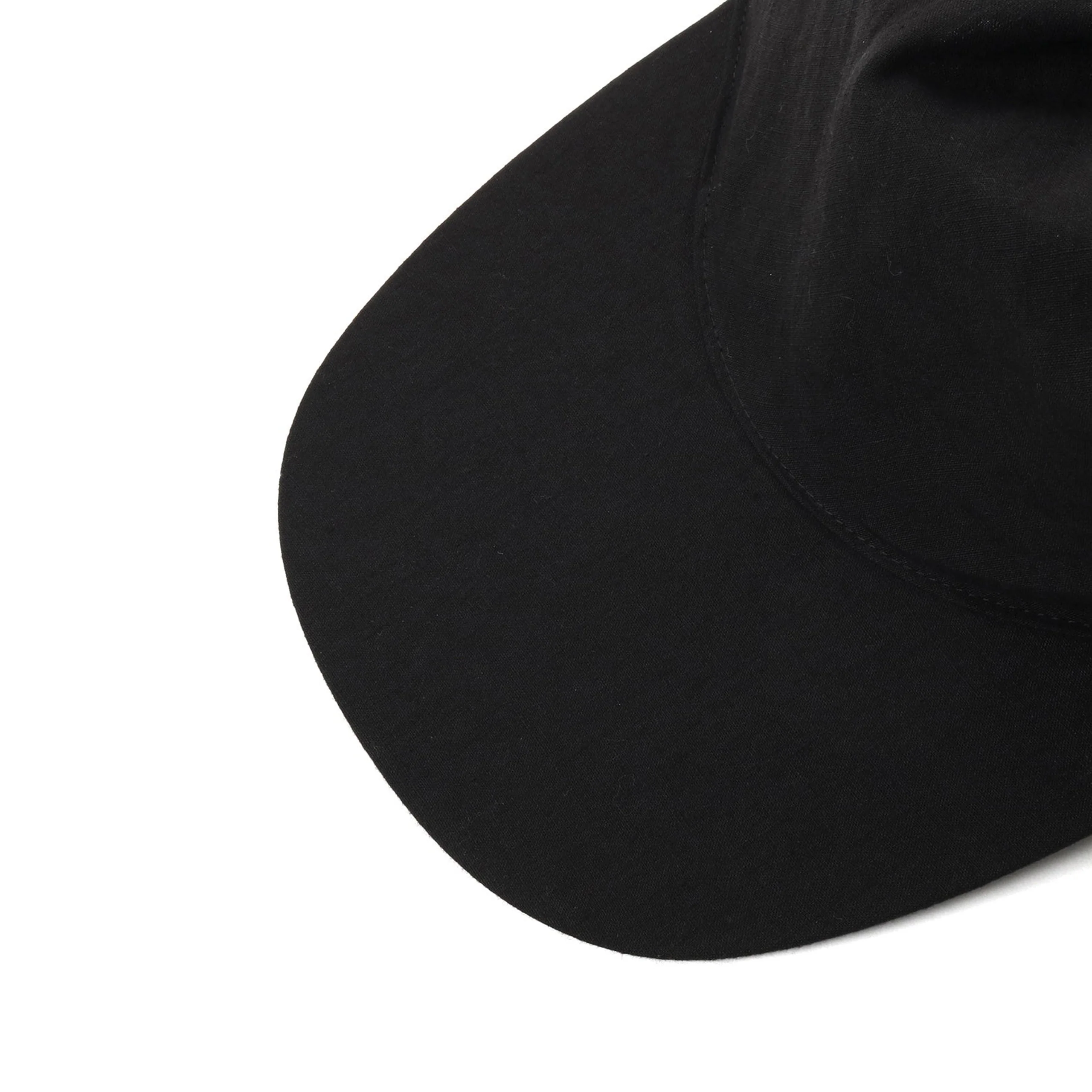 High D Linen Bandana Cap (Black) - Image 5