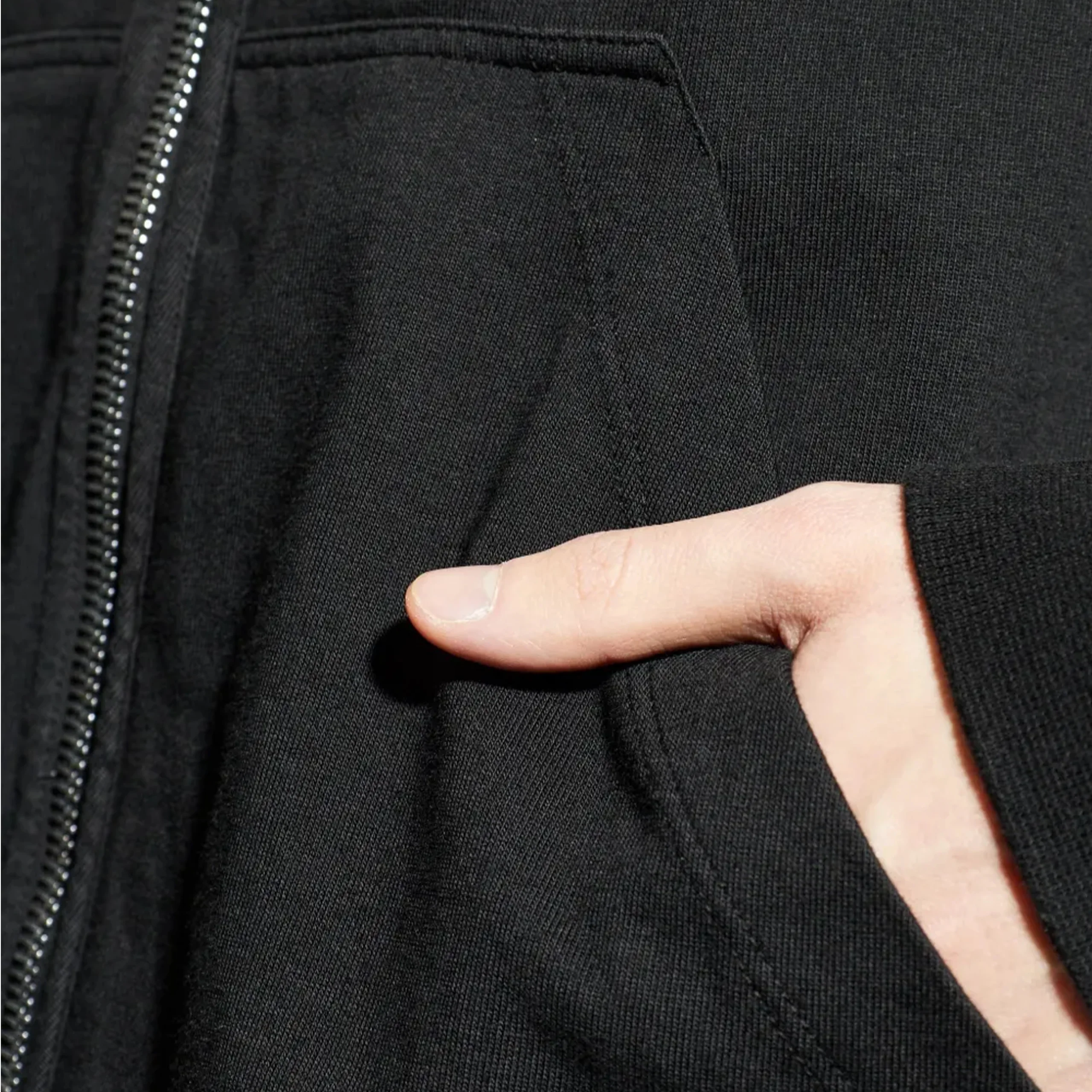 Jumbo Gimp Hoodie (Black) - Image 2