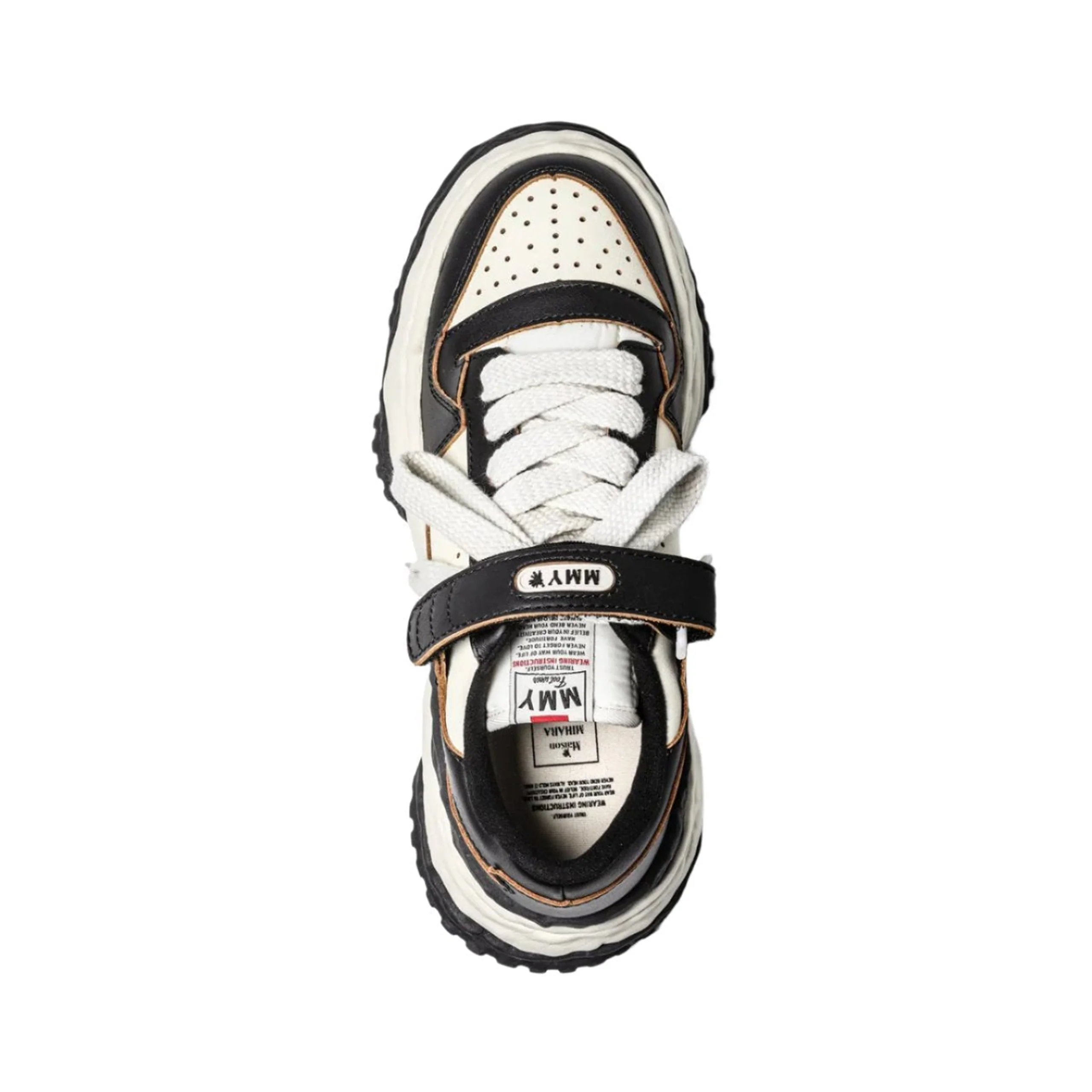 Keith Low-Top Sneakers (Black/White) - Image 4