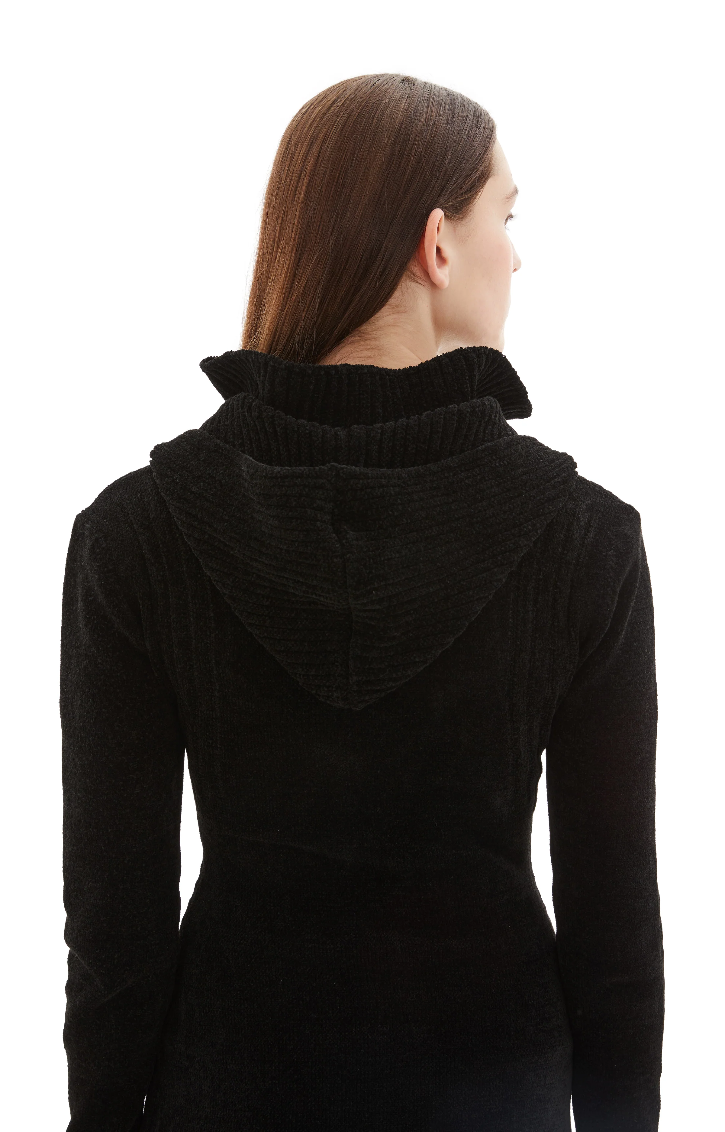 Knit Cardigan (Black) - Image 5
