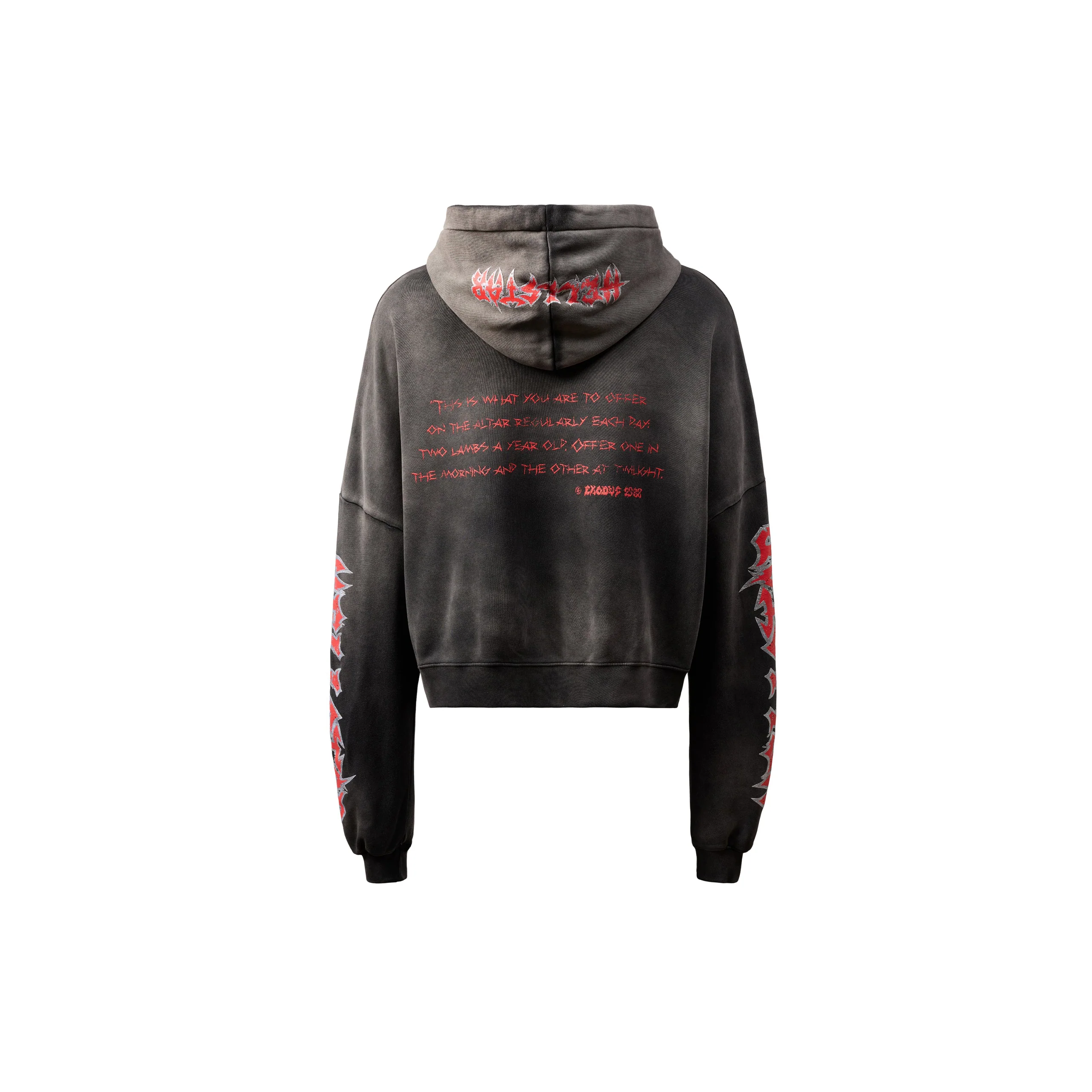 Lamb Hoodie (Black) - Image 2