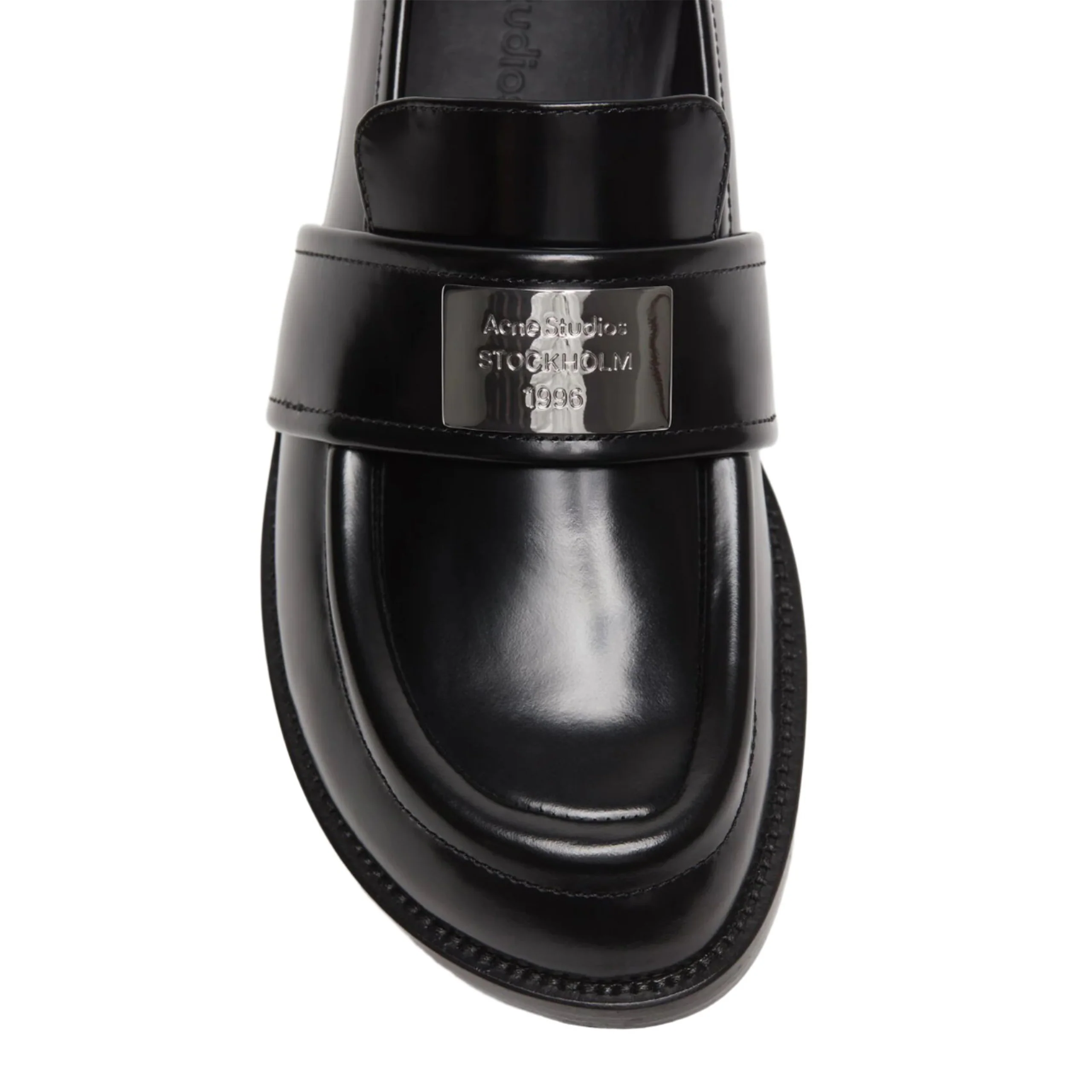 Leather Loafers (Black) - Image 4