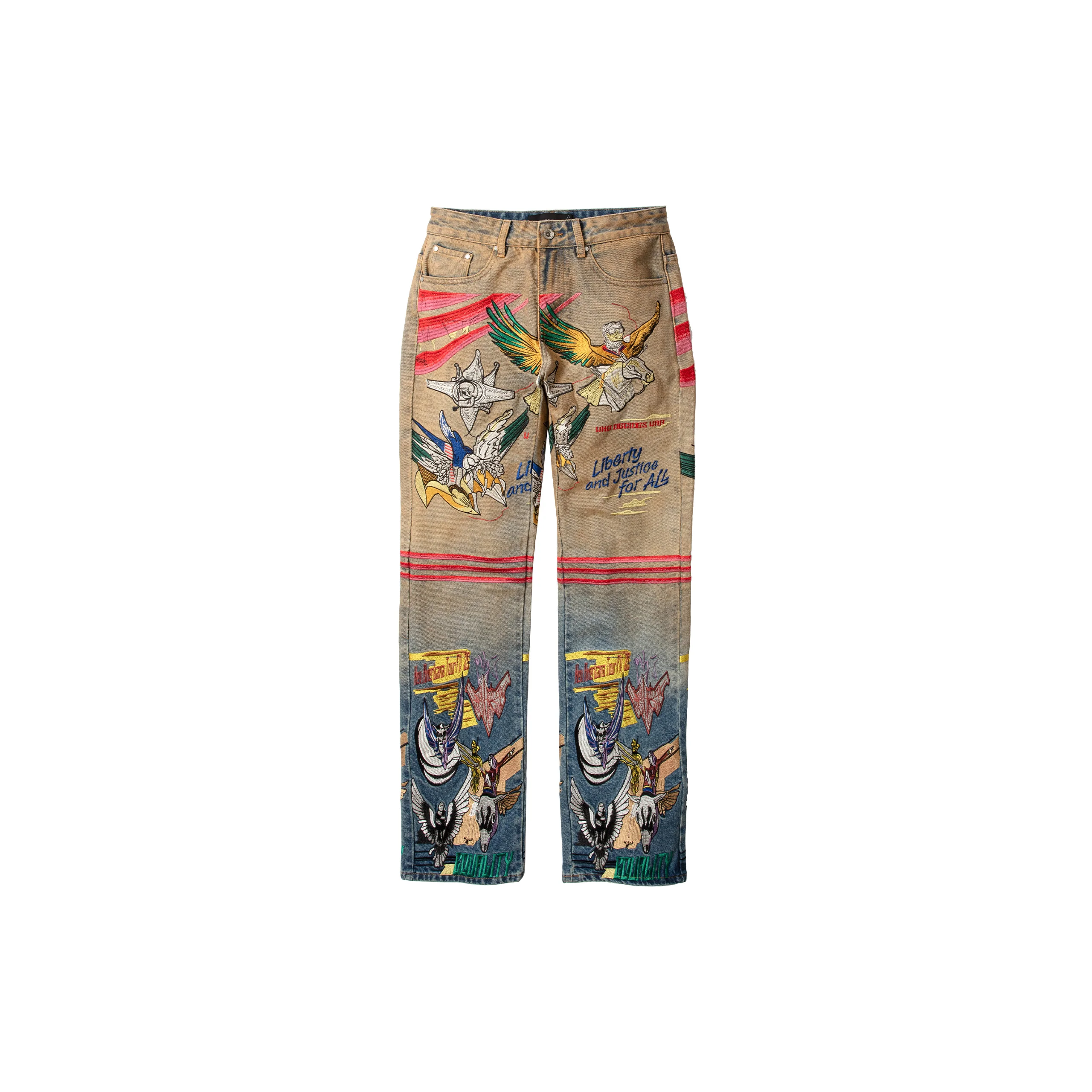 Liberty Denim (Tan/Denim)