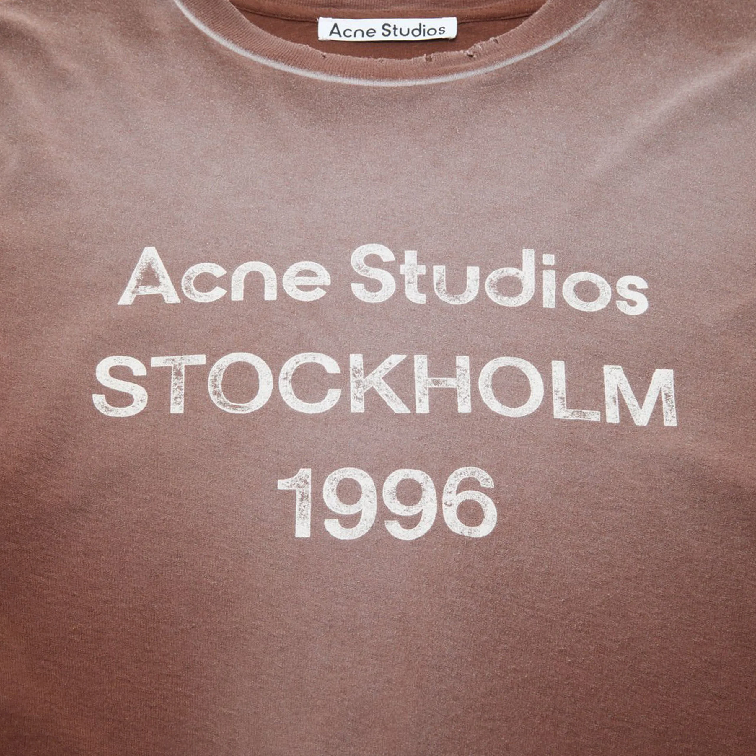 Logo 1996 Long Sleeve T-Shirt (Chocolate Brown) - Image 3