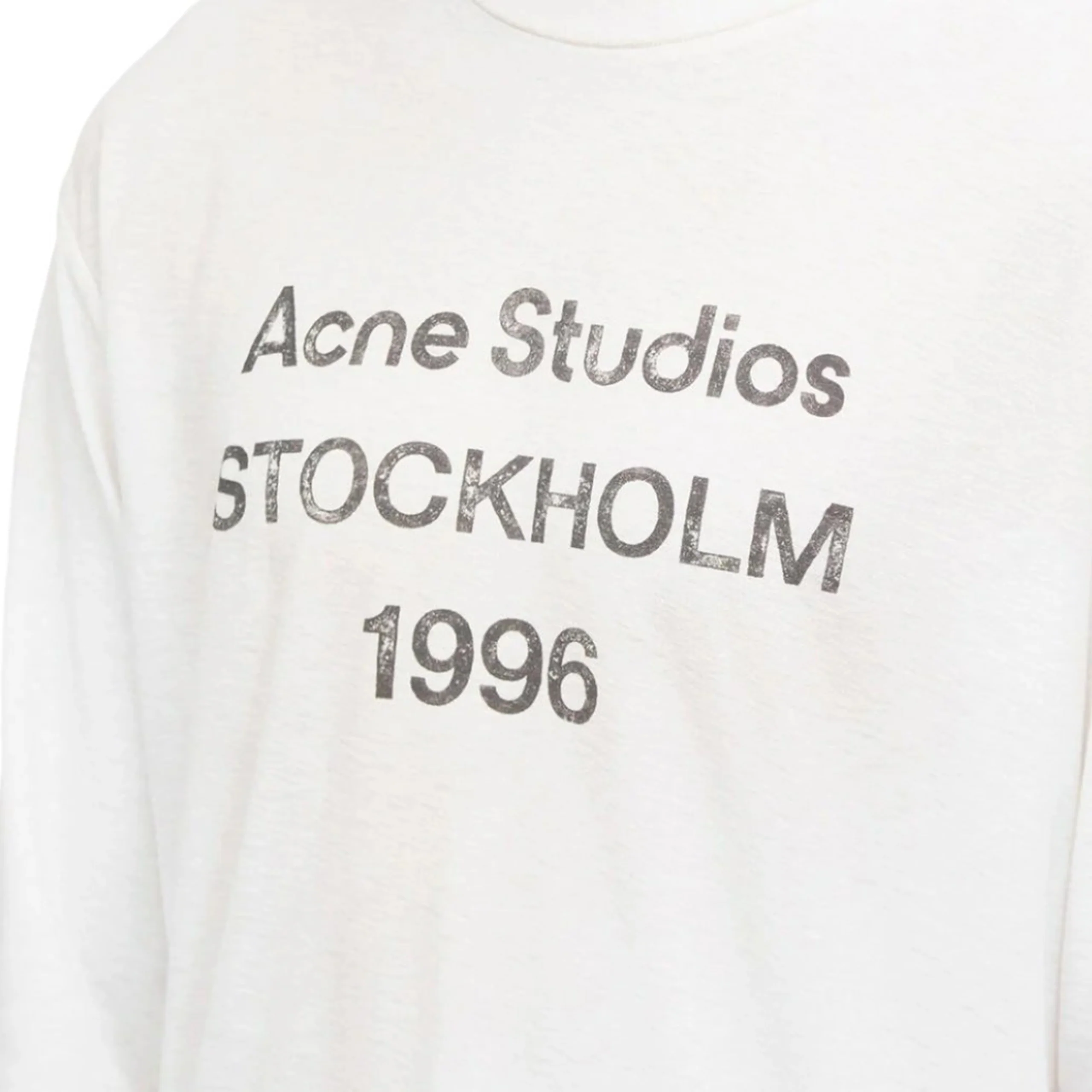 Logo 1996 Long Sleeve T-Shirt (Dusty White) - Image 2