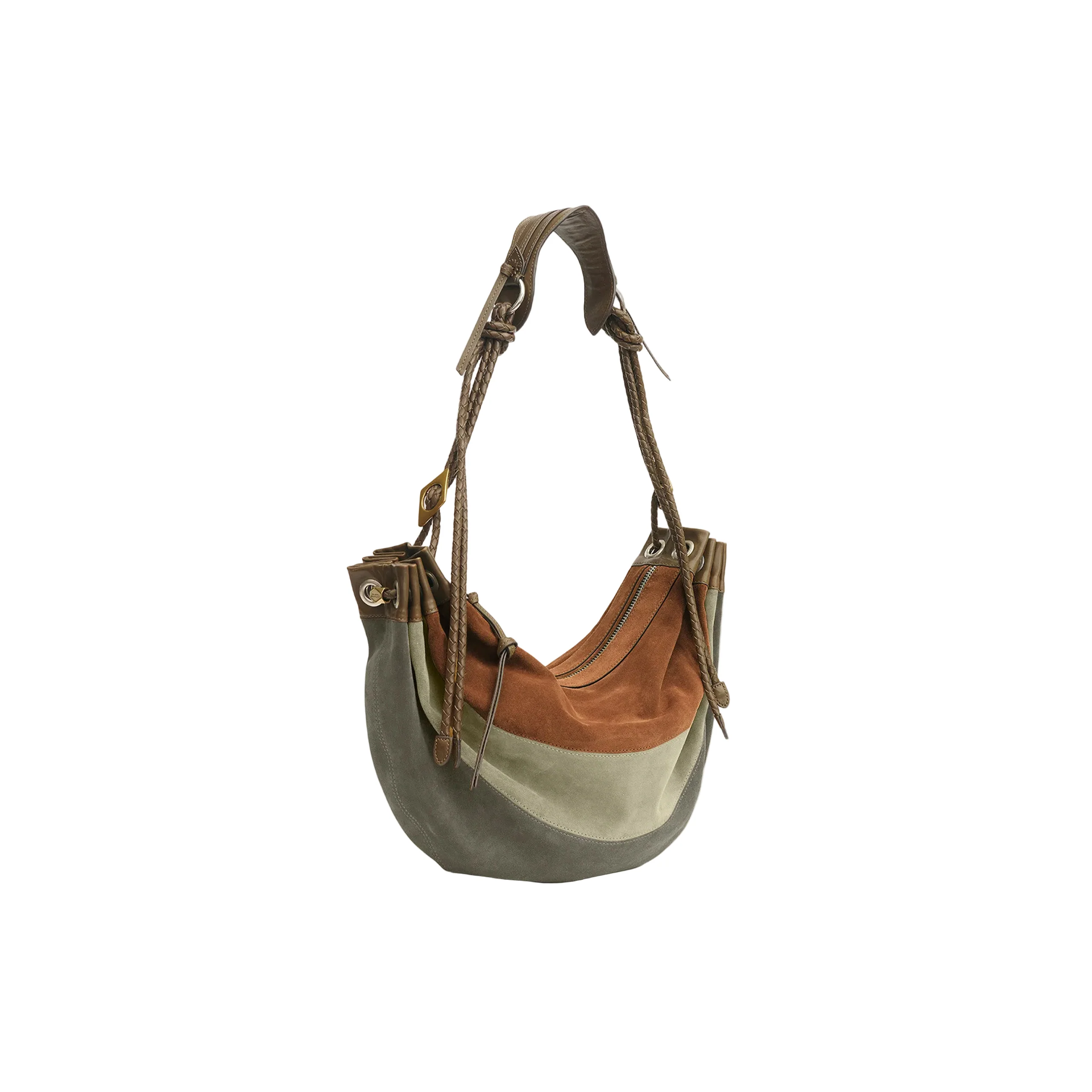 Maia Large Bag (Multicolor Khaki) - Image 3
