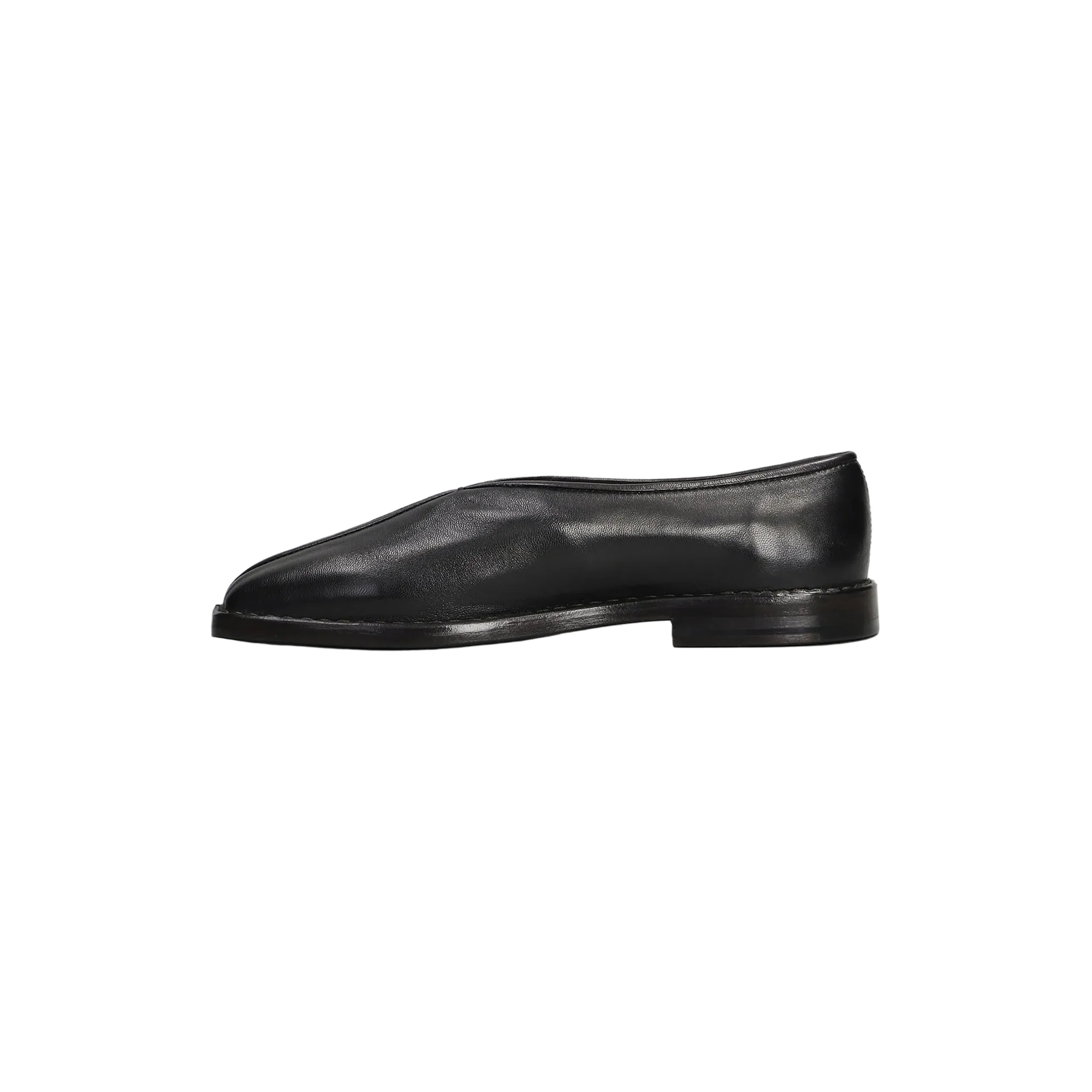 Men's Flat Piped Slippers (Black/Dark Chocolate) - Image 3