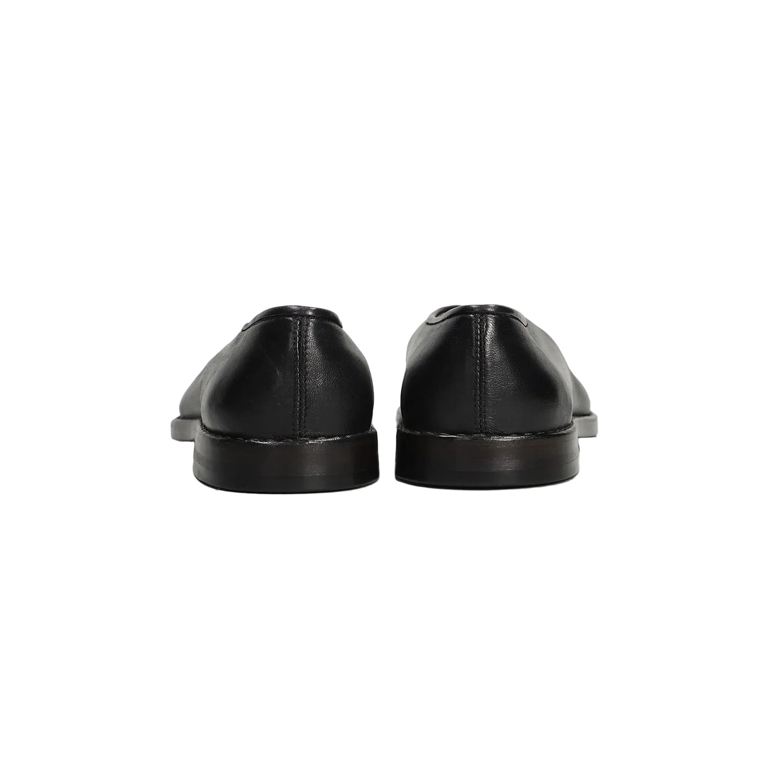 Men's Flat Piped Slippers (Black/Dark Chocolate) - Image 4