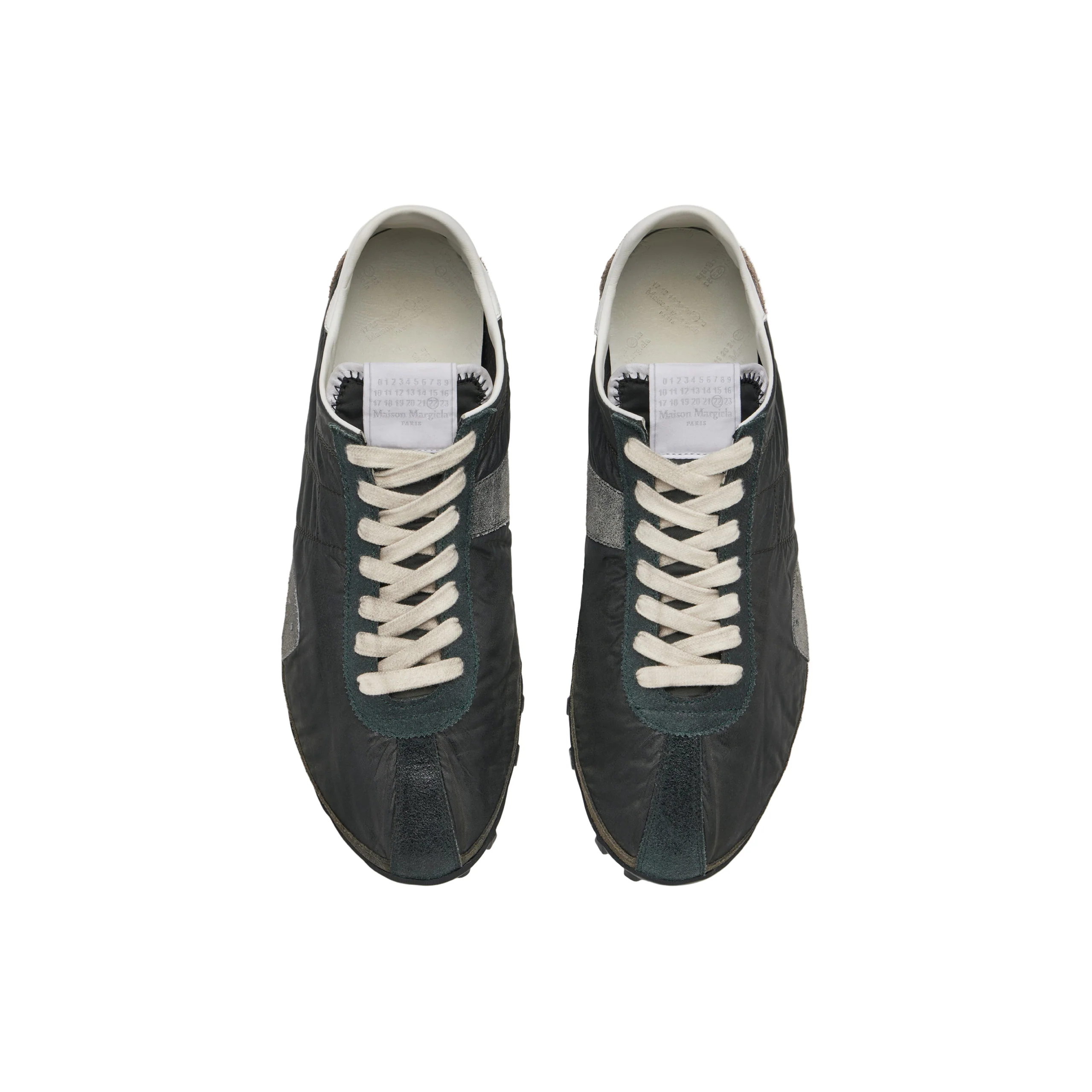 Men's Low Top Sneakers (Dusty Green/Black) - Image 4
