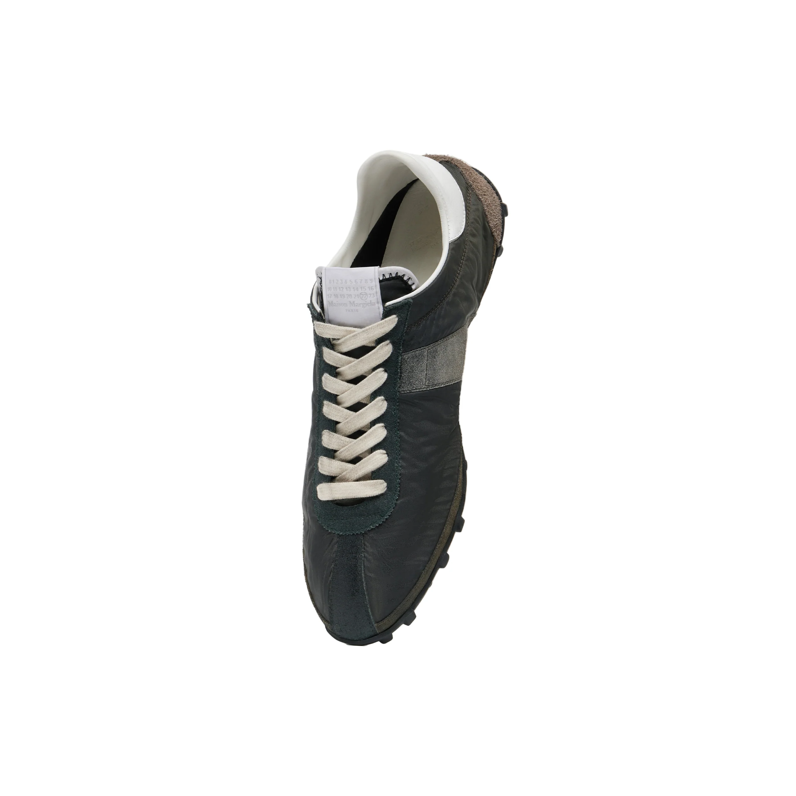 Men's Low Top Sneakers (Dusty Green/Black) - Image 6