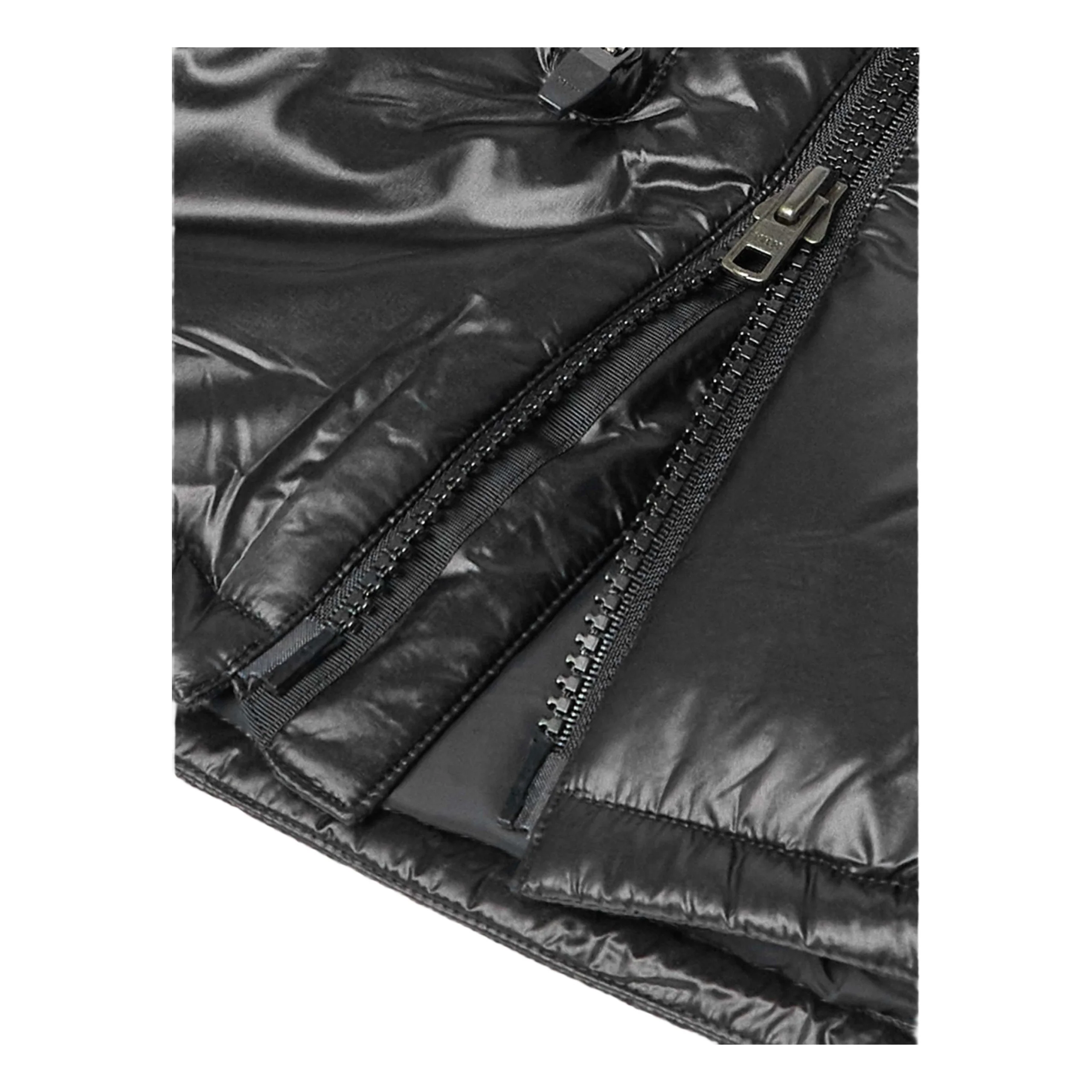 Men's Overcoat (Black) - Image 3