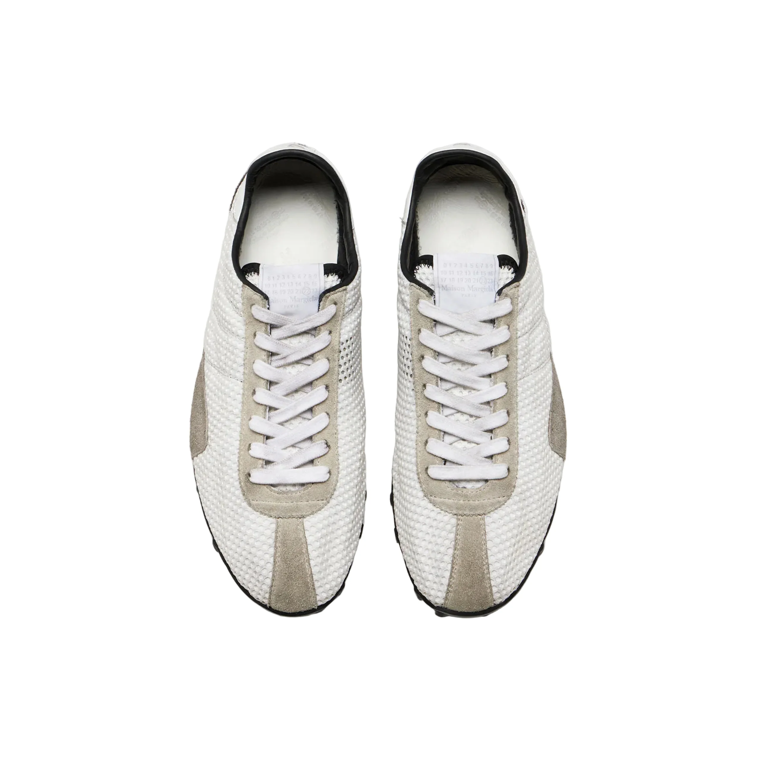 Women's Sprinter Low Top Sneakers (White/Grey) - Image 2