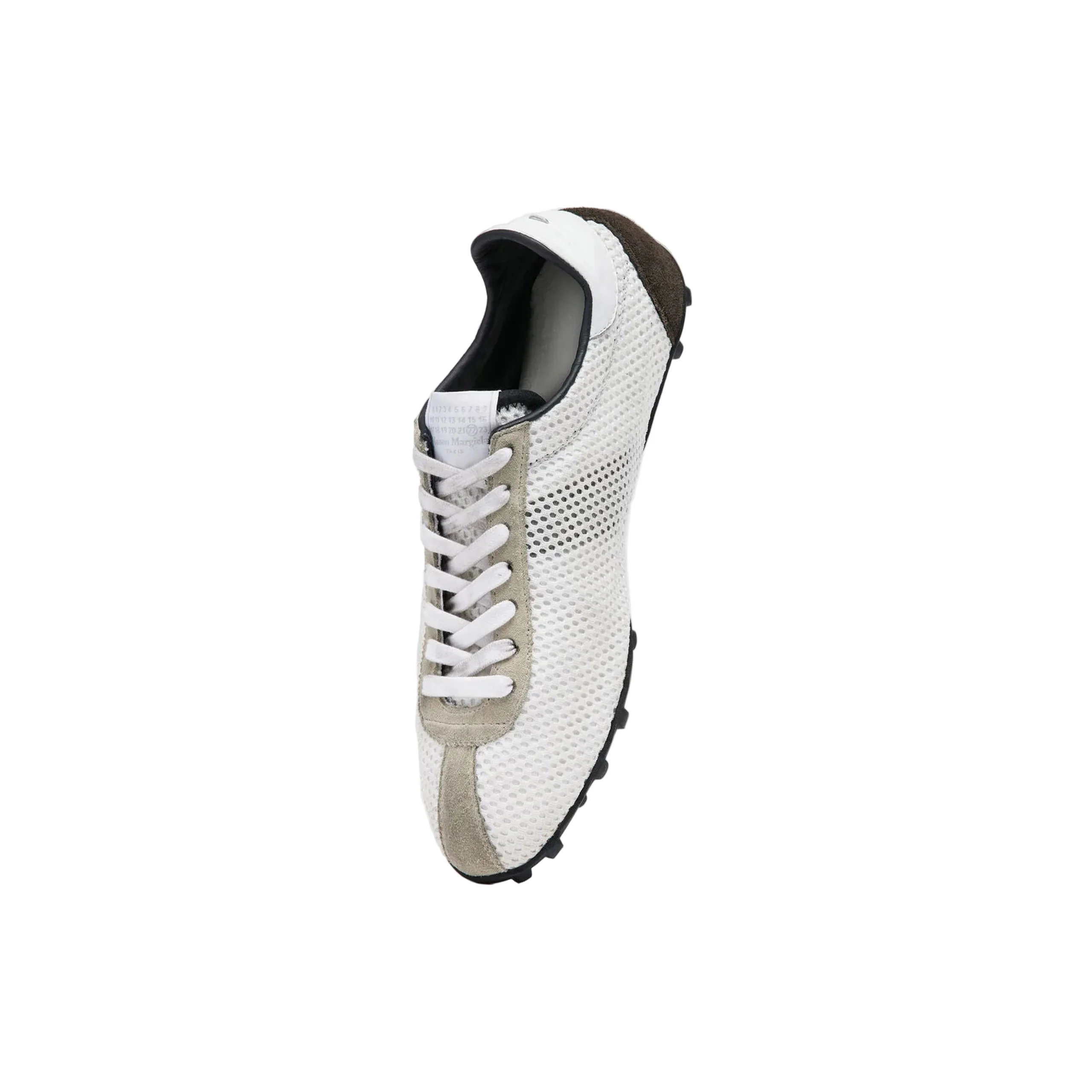 Women's Sprinter Low Top Sneakers (White/Grey) - Image 5